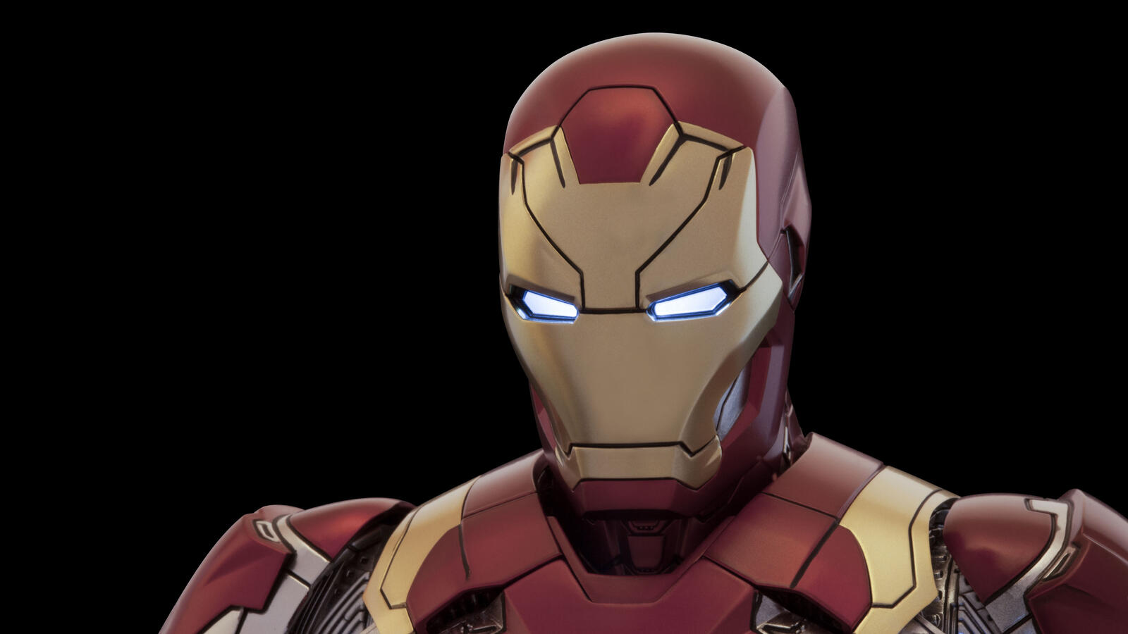 Wallpapers helmet Iron Man digital art on the desktop