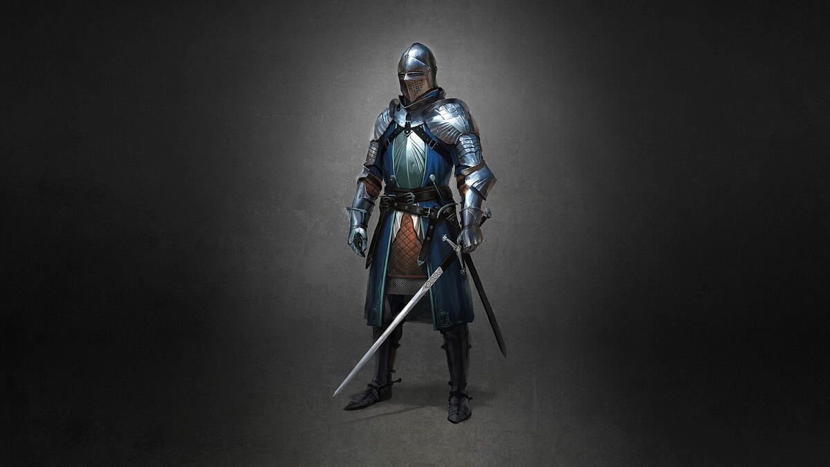 Рыцарь с мечами