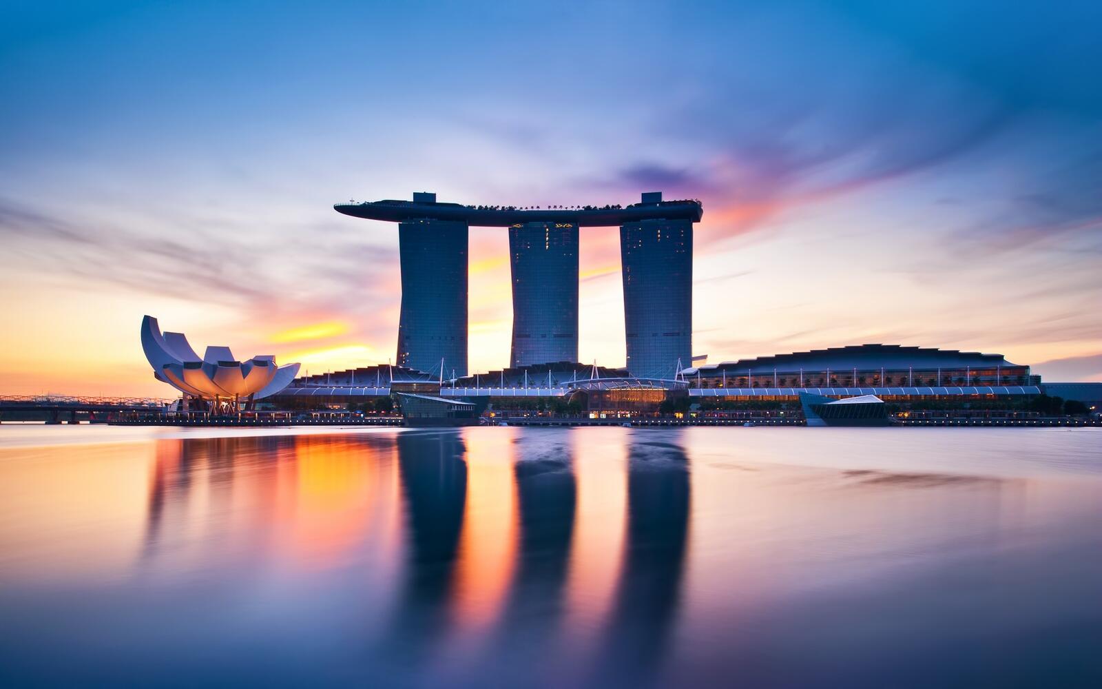 桌面上的壁纸新加坡 城市 世界