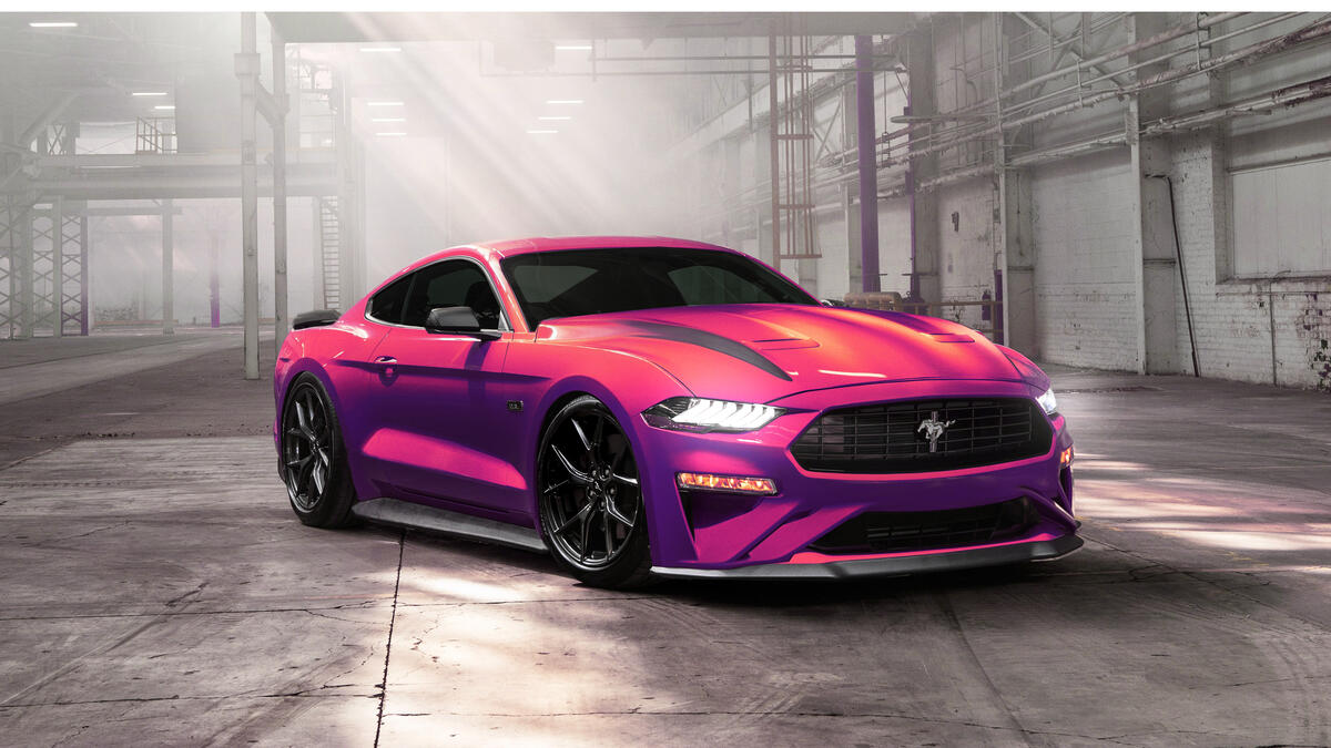 Ford Mustang pink