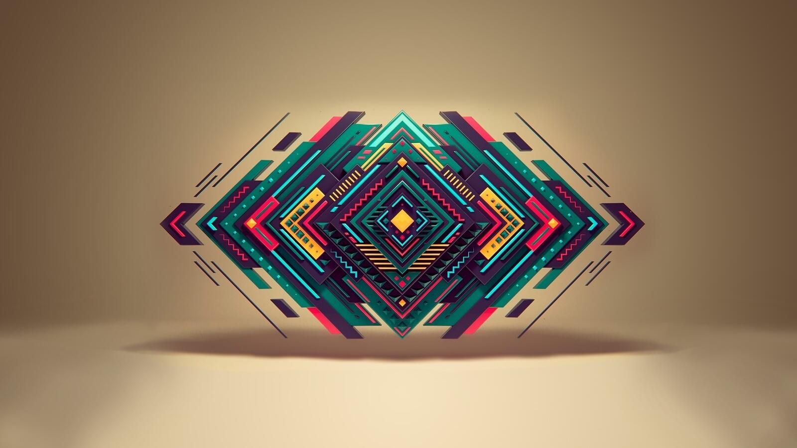 Wallpapers triangles shapes wallpaper abstract object on the desktop
