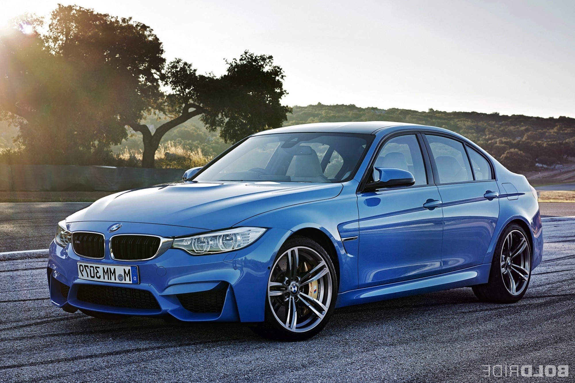 Фото бесплатно BMW, синий, BMW M3