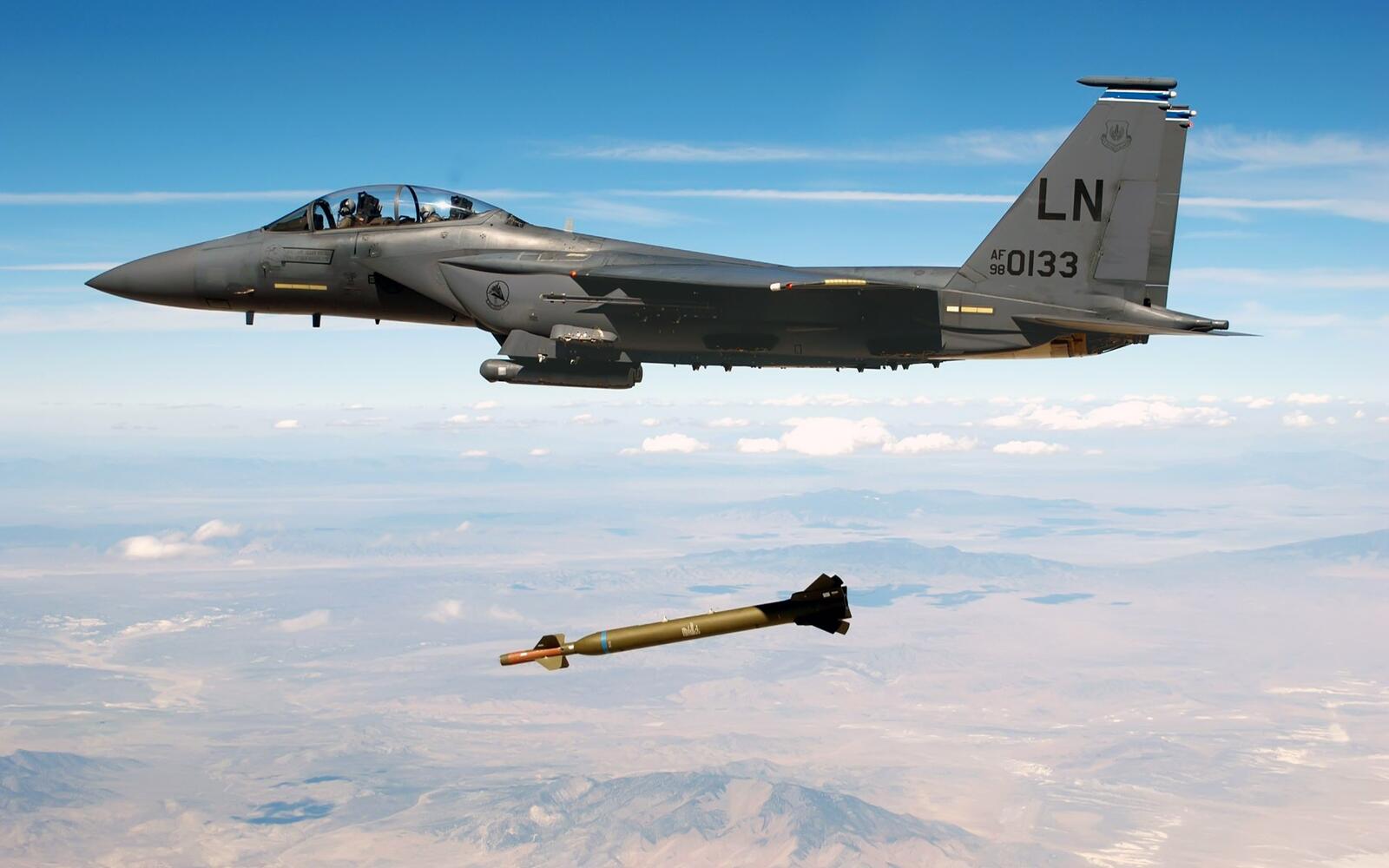 免费照片麦道公司的F-5E "攻击鹰 "战斗机