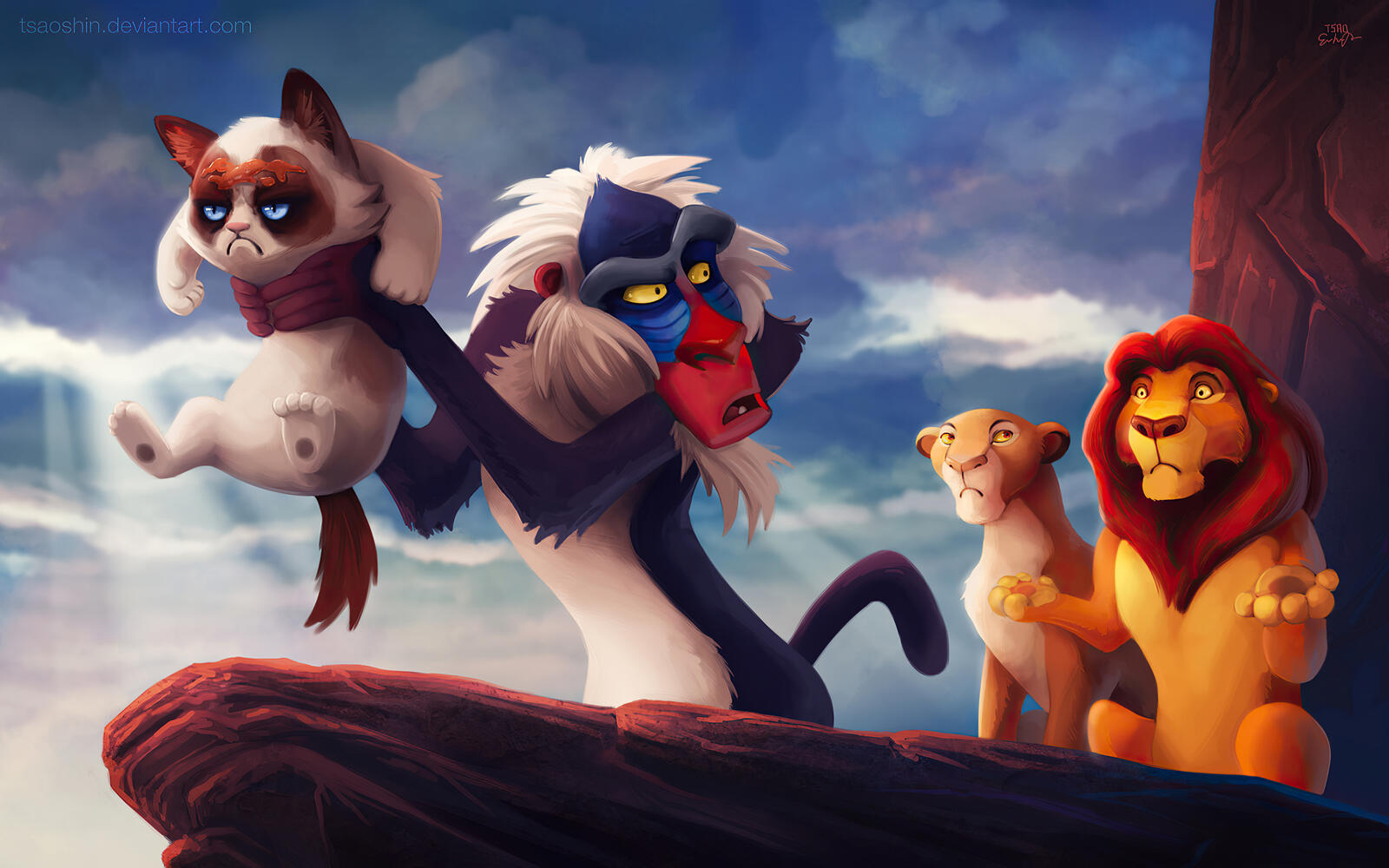 Wallpapers 2019 Movies deviant art simba on the desktop