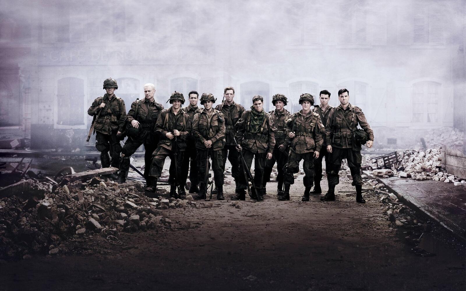 Wallpapers movies wallpaper band of brothers boys on the desktop