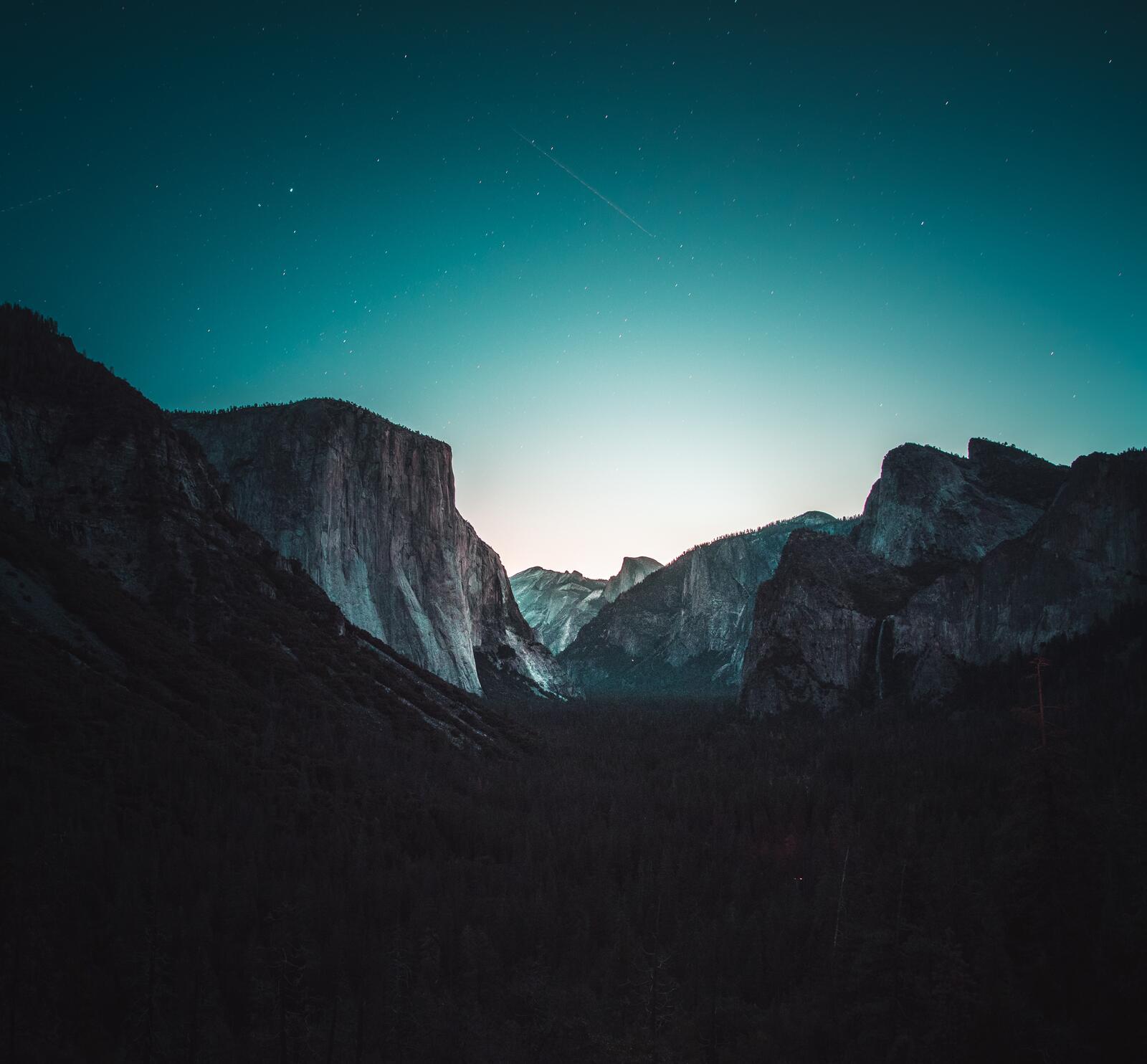 Free photo Yosemite valley