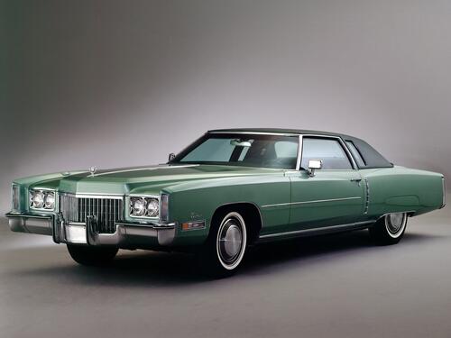 Зеленый Cadillac 1960
