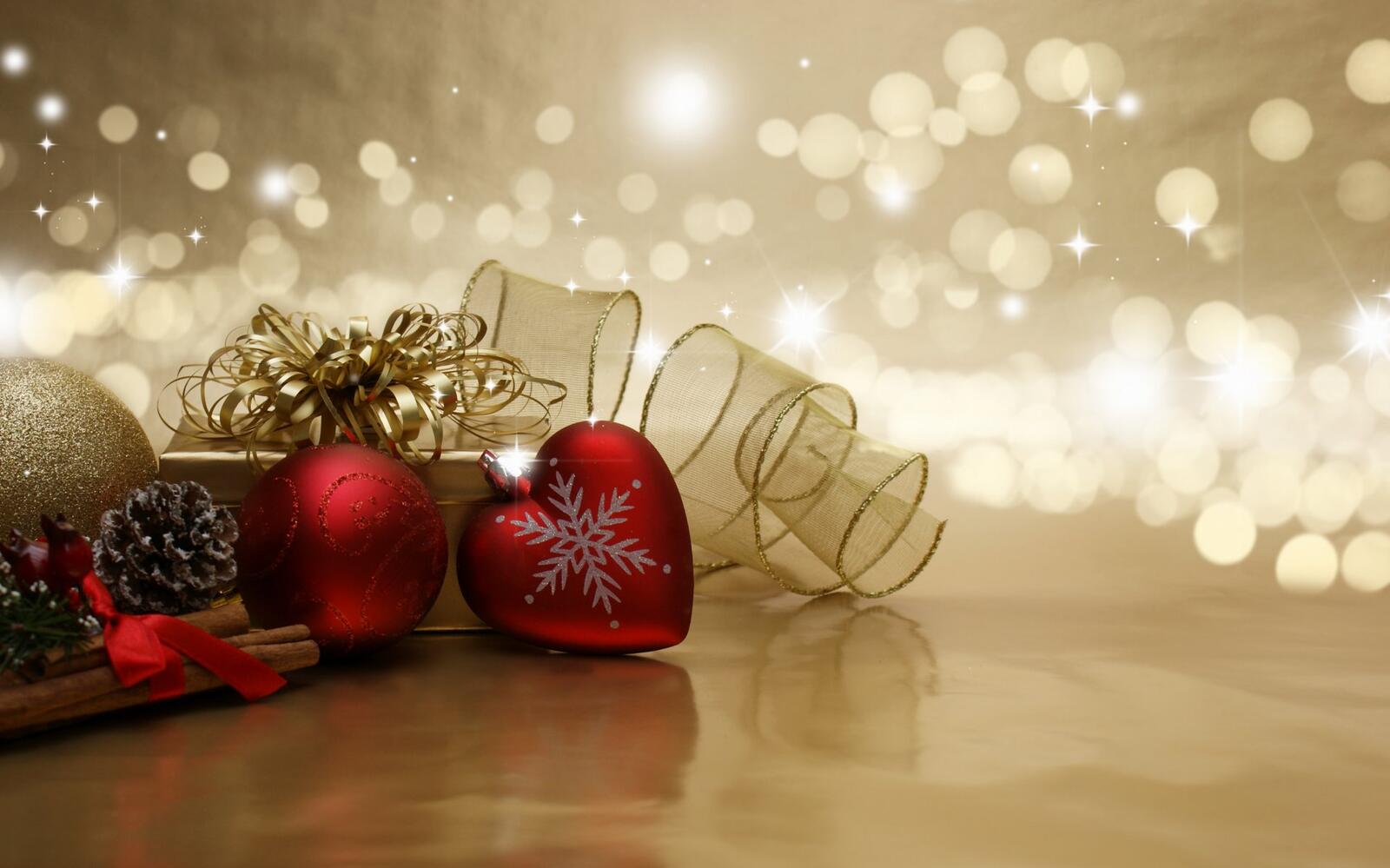 Wallpapers christmas ball new year decorations holiday on the desktop