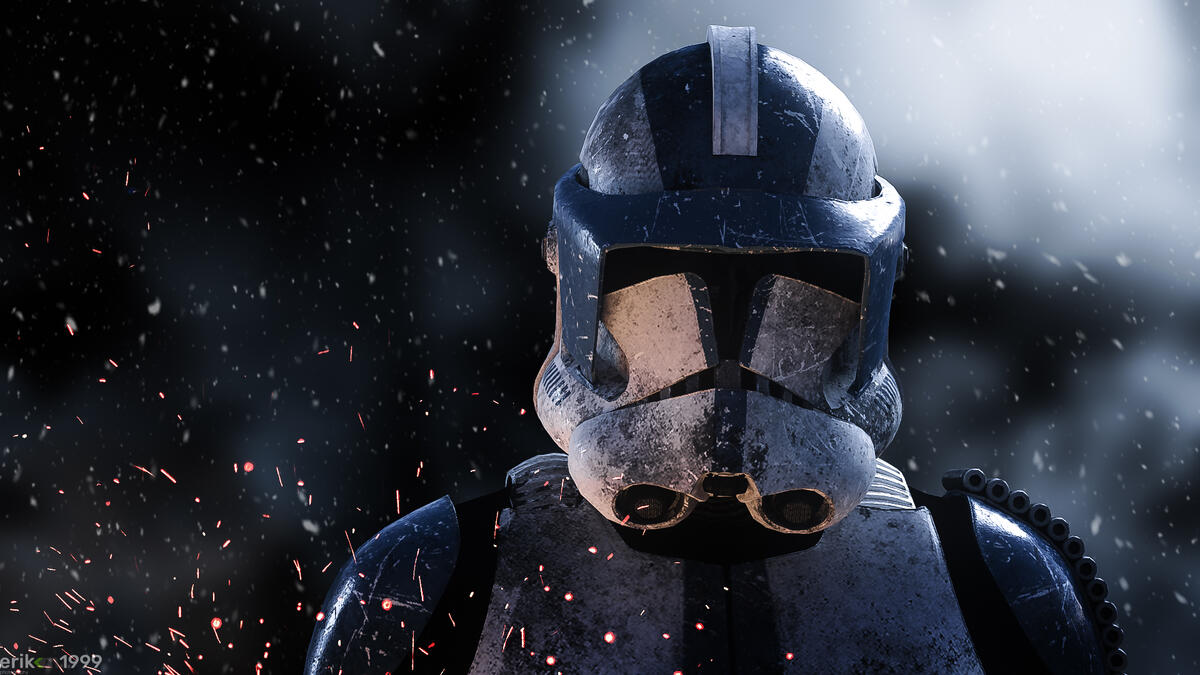 Stormtrooper screensaver from Star Wars