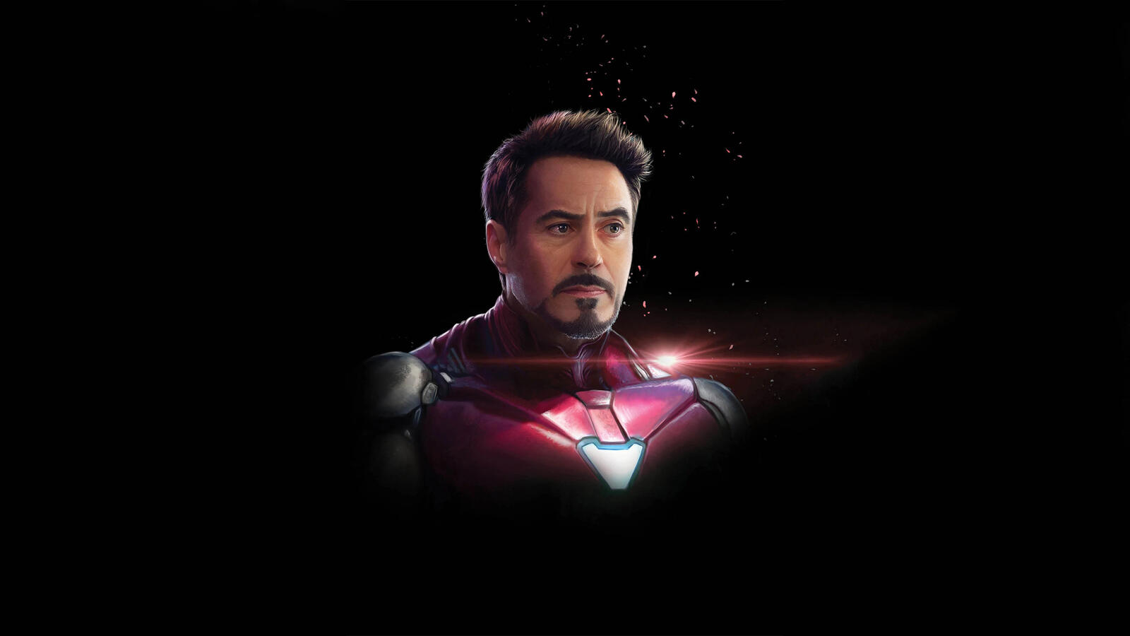 Wallpapers Iron Man work Avengers Endgame on the desktop