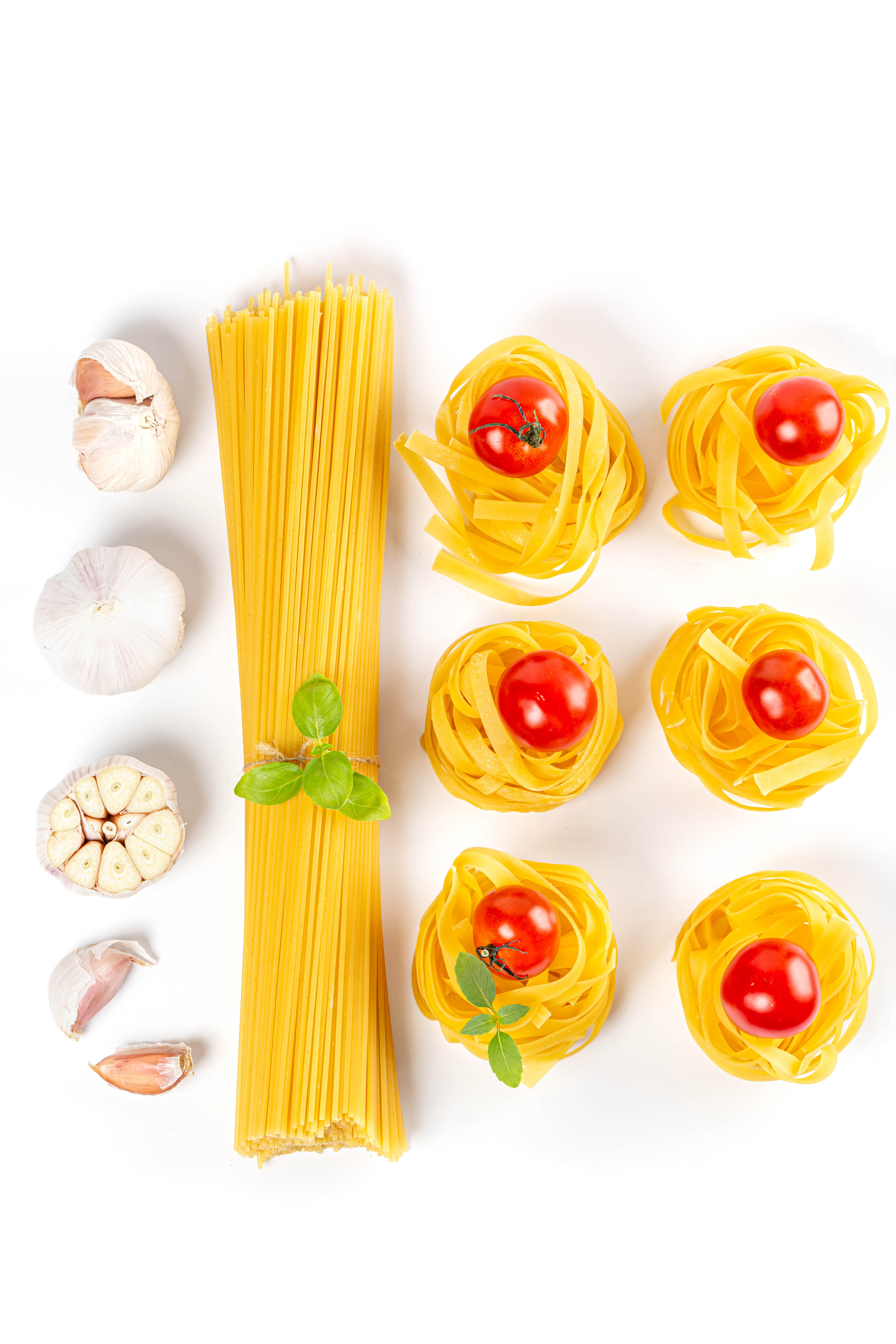 Photo free food, pasta, tomatoes