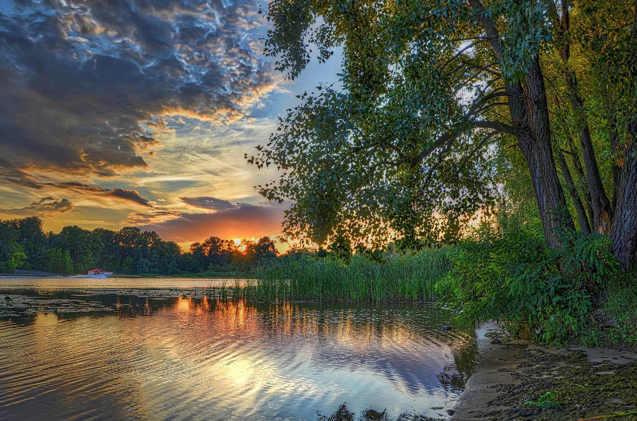 Природа Белоруссии река Днепр