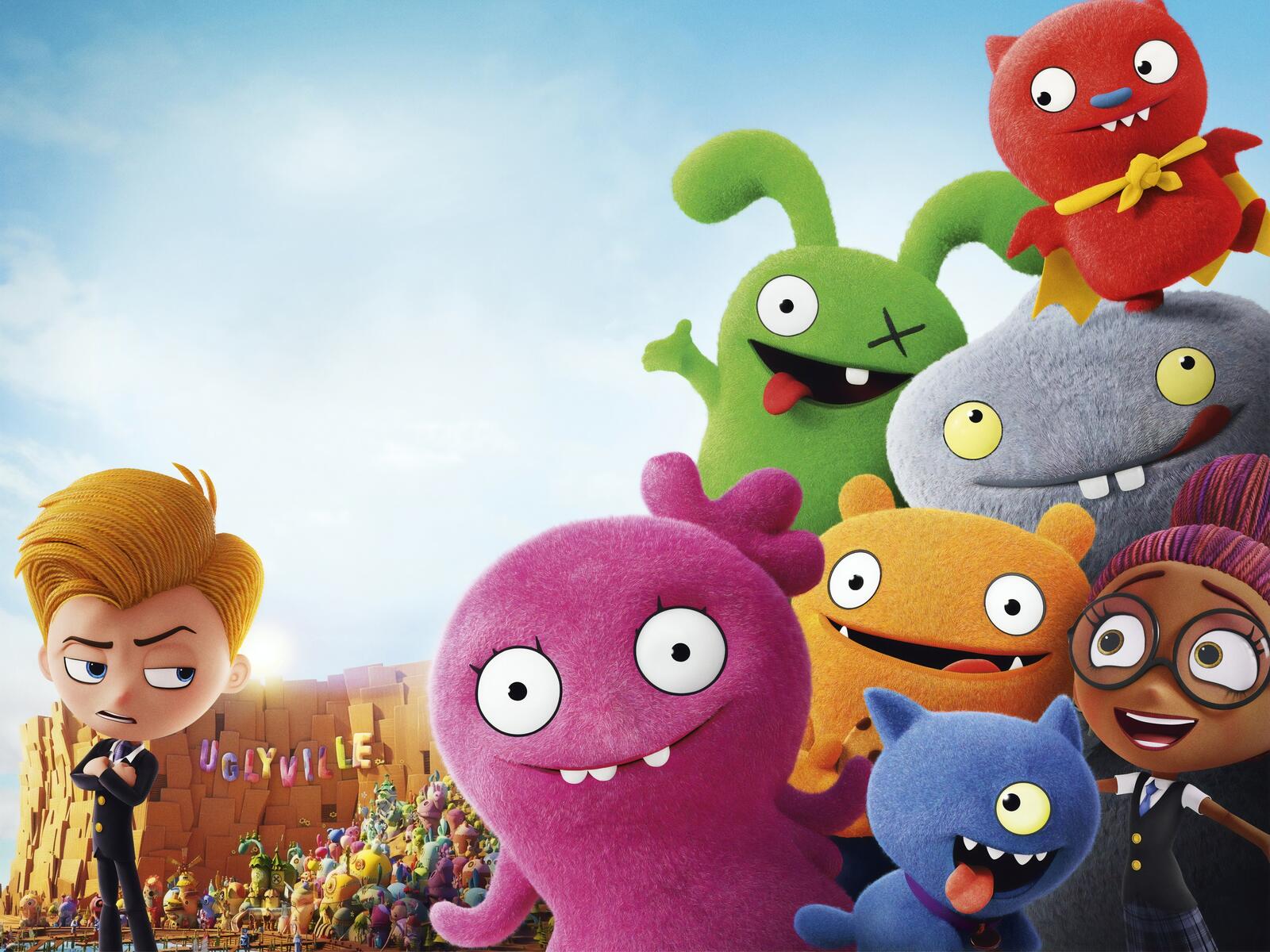 Wallpapers Ugly Dolls 2019 Movies cartoons on the desktop