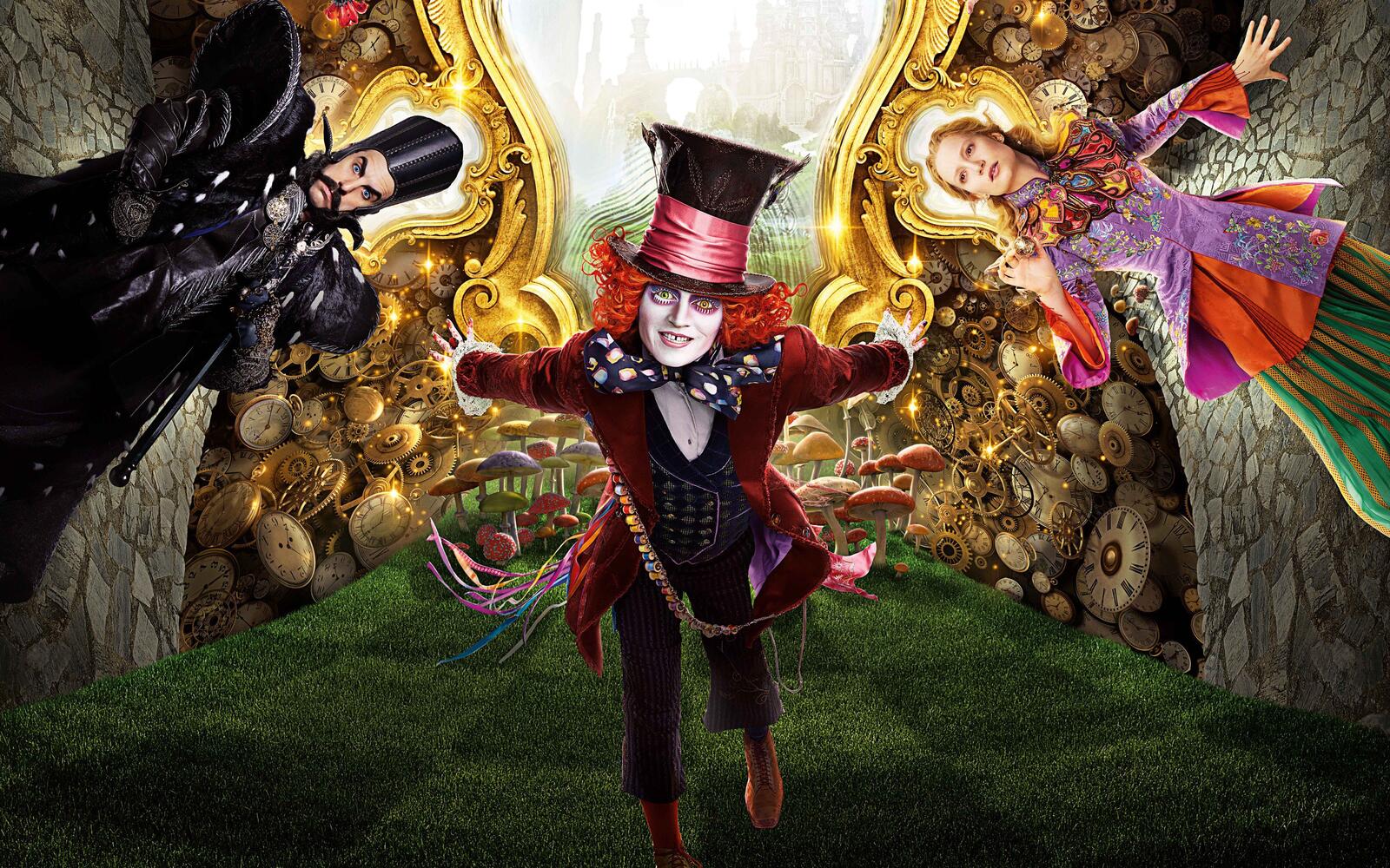 Wallpapers movies alice through the looking glass 2016 movies on the desktop