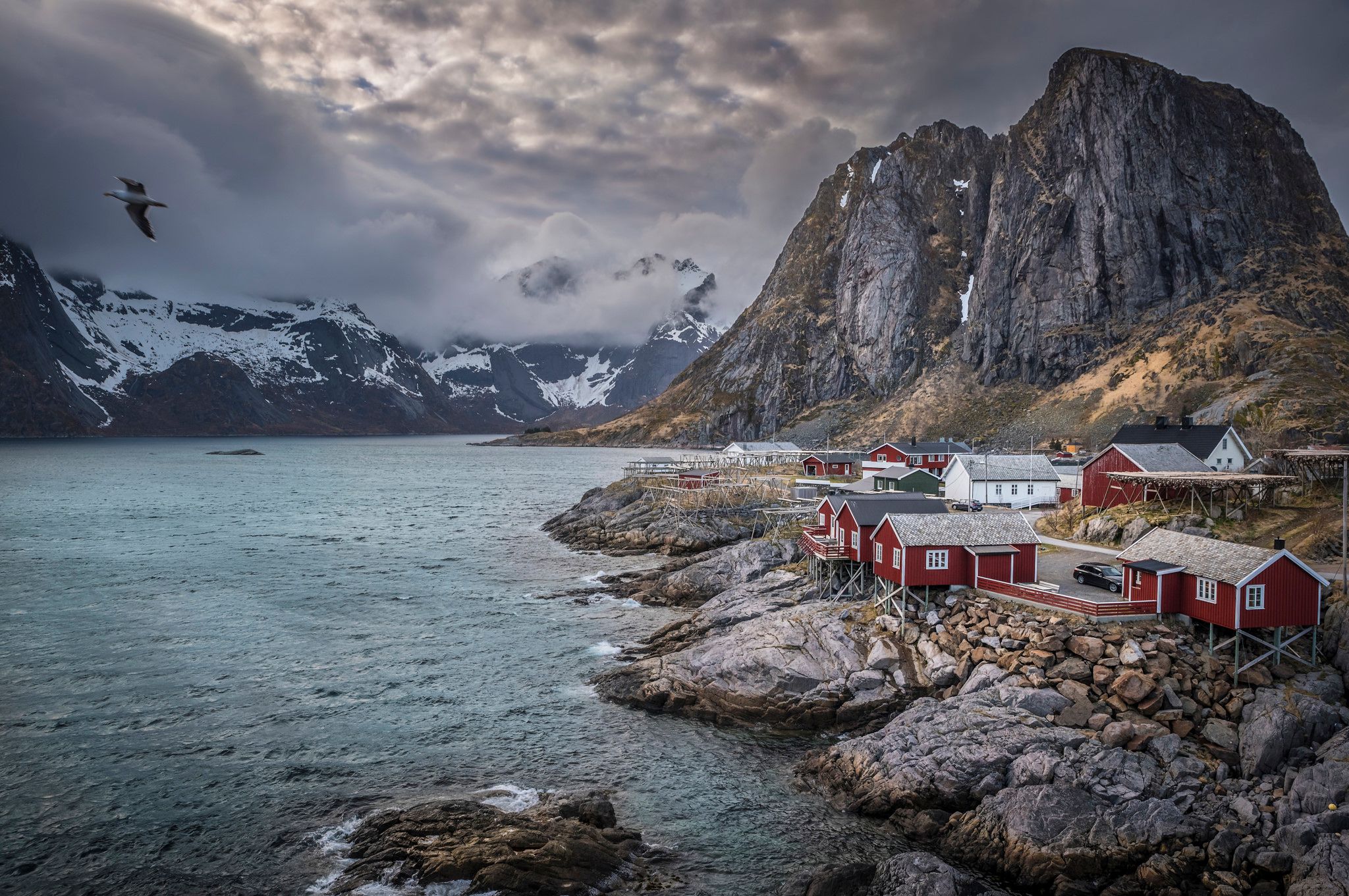 Фото бесплатно Лофотенские острова, Норвегия, fonwall ru