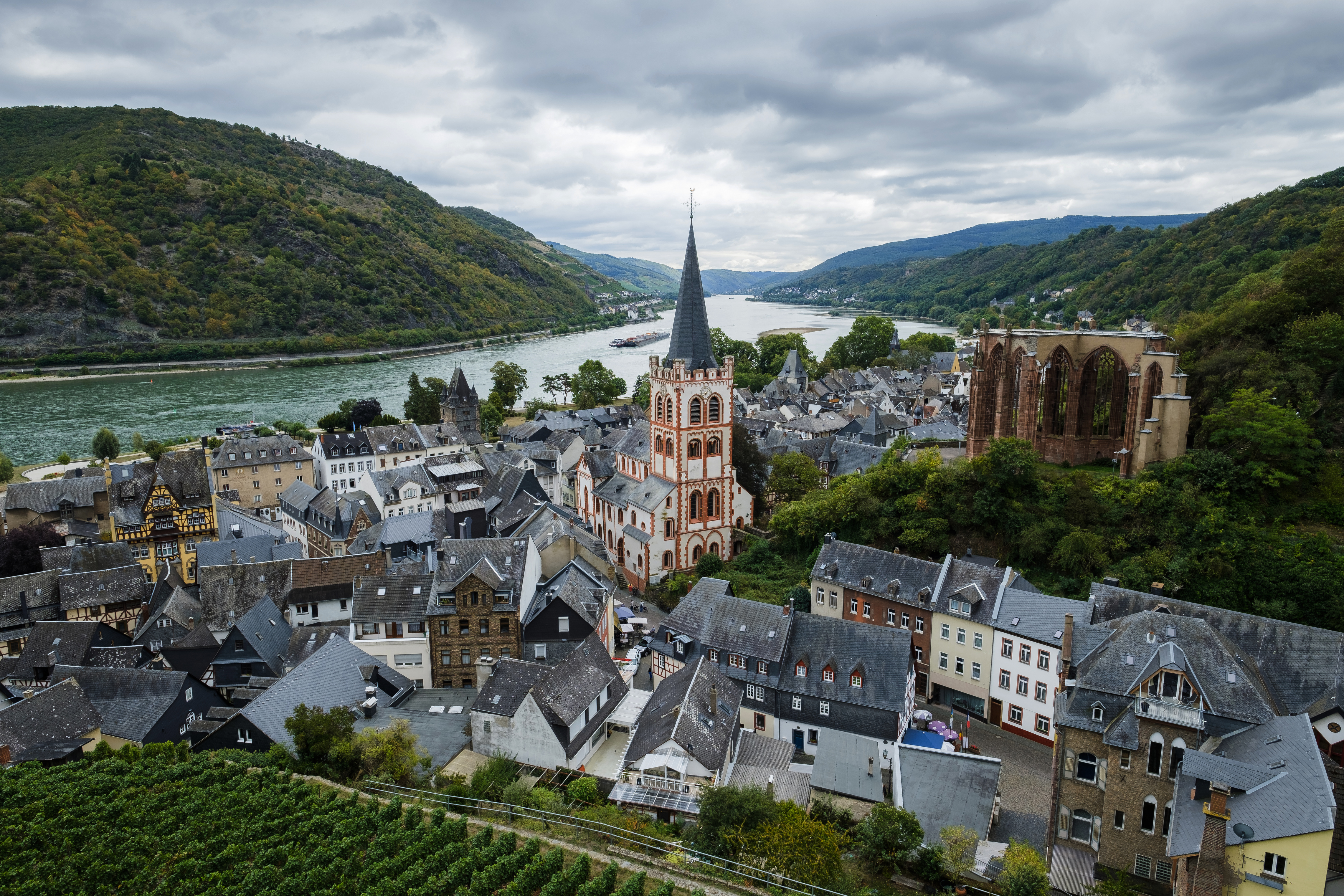 Photo free rivers Germany, cities, mountains