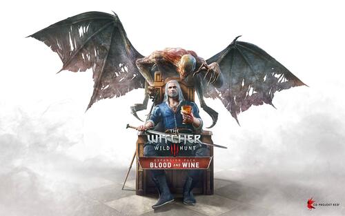 Заставка из игры The Witcher 3