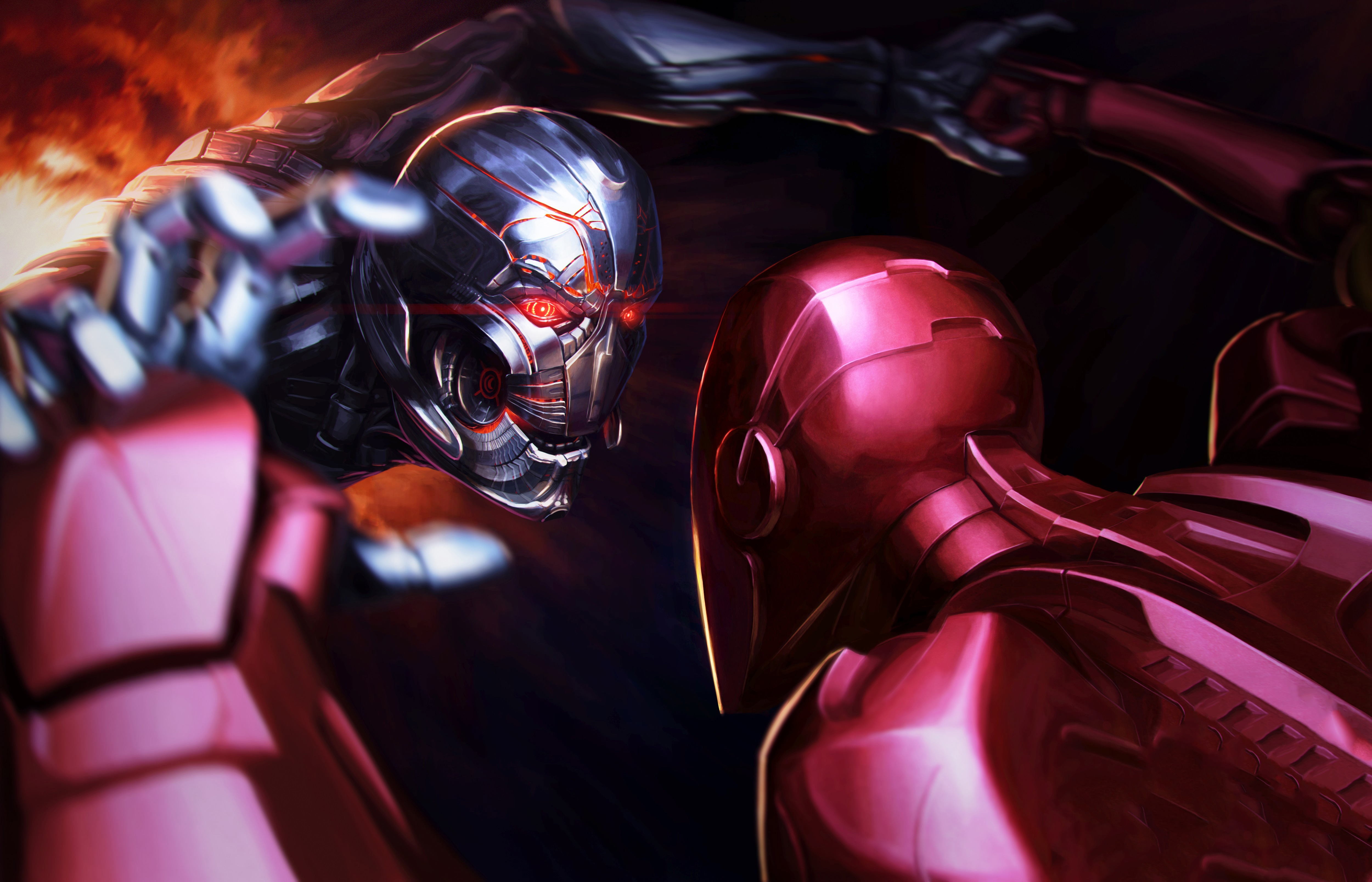 Фото Железный Человек танос супергерои - бесплатные картинки на Fonwall