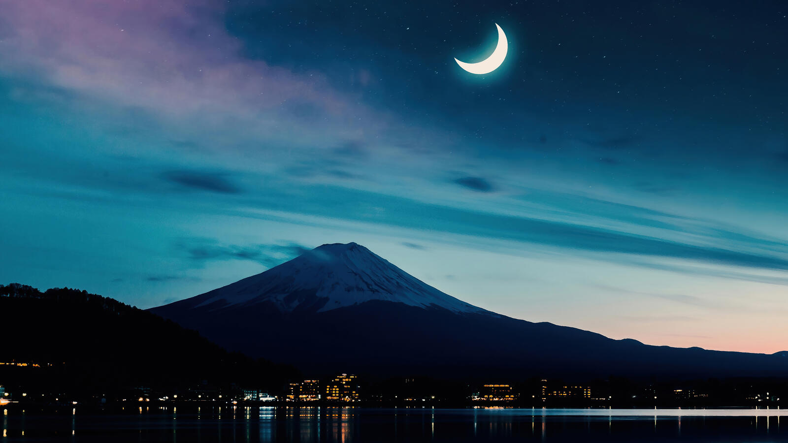 Wallpapers mount Fuji mountains nature on the desktop