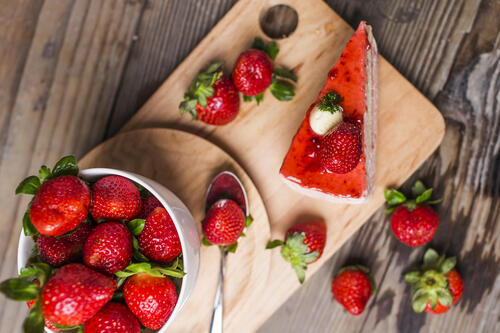 Wallpaper strawberry, sweet