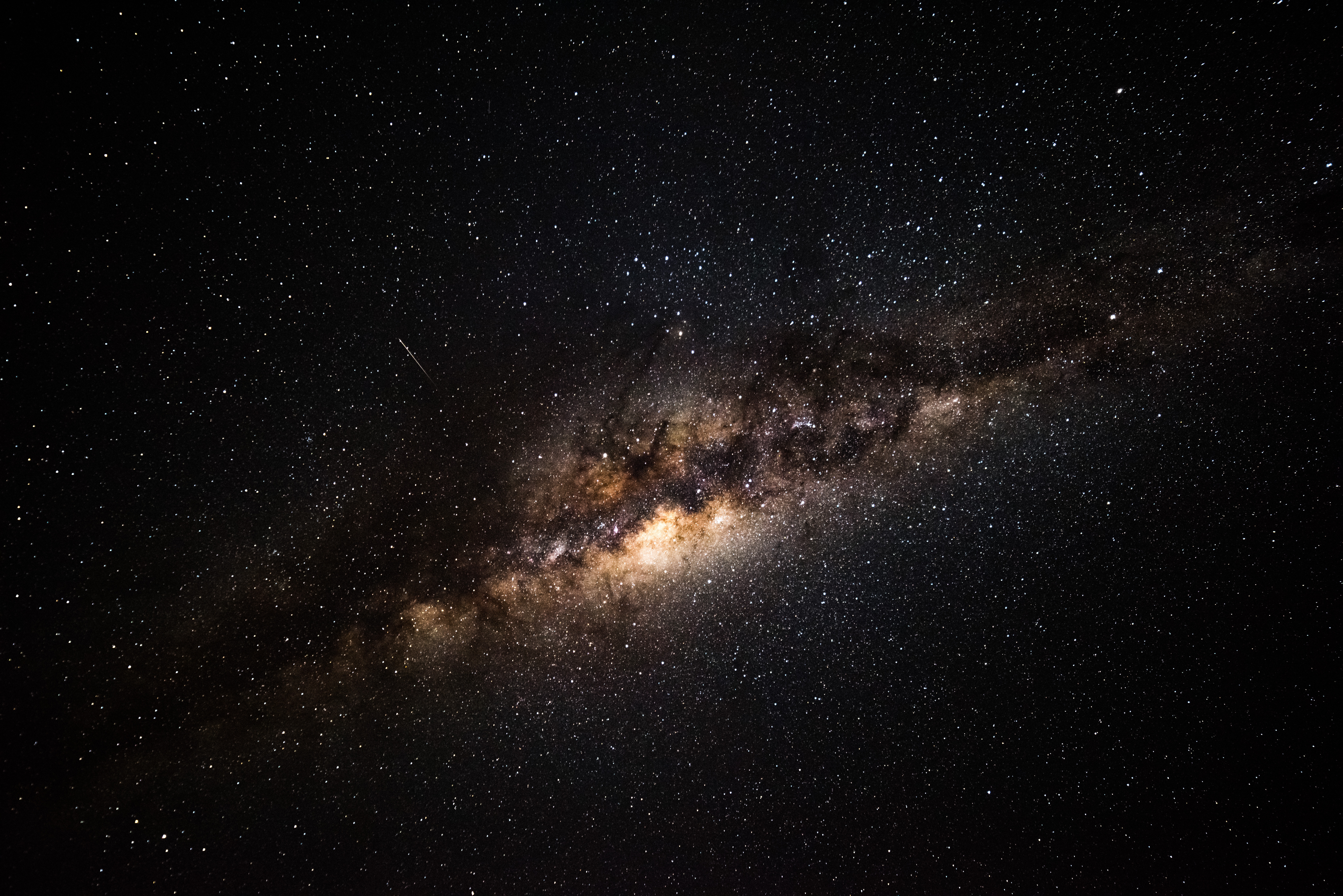 Free photo The milky way (a cluster of stars)