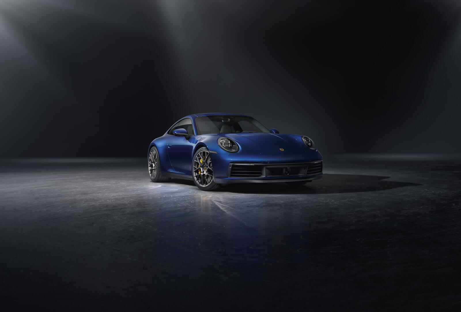 Обои Porsche 911 синий Porsche на рабочий стол