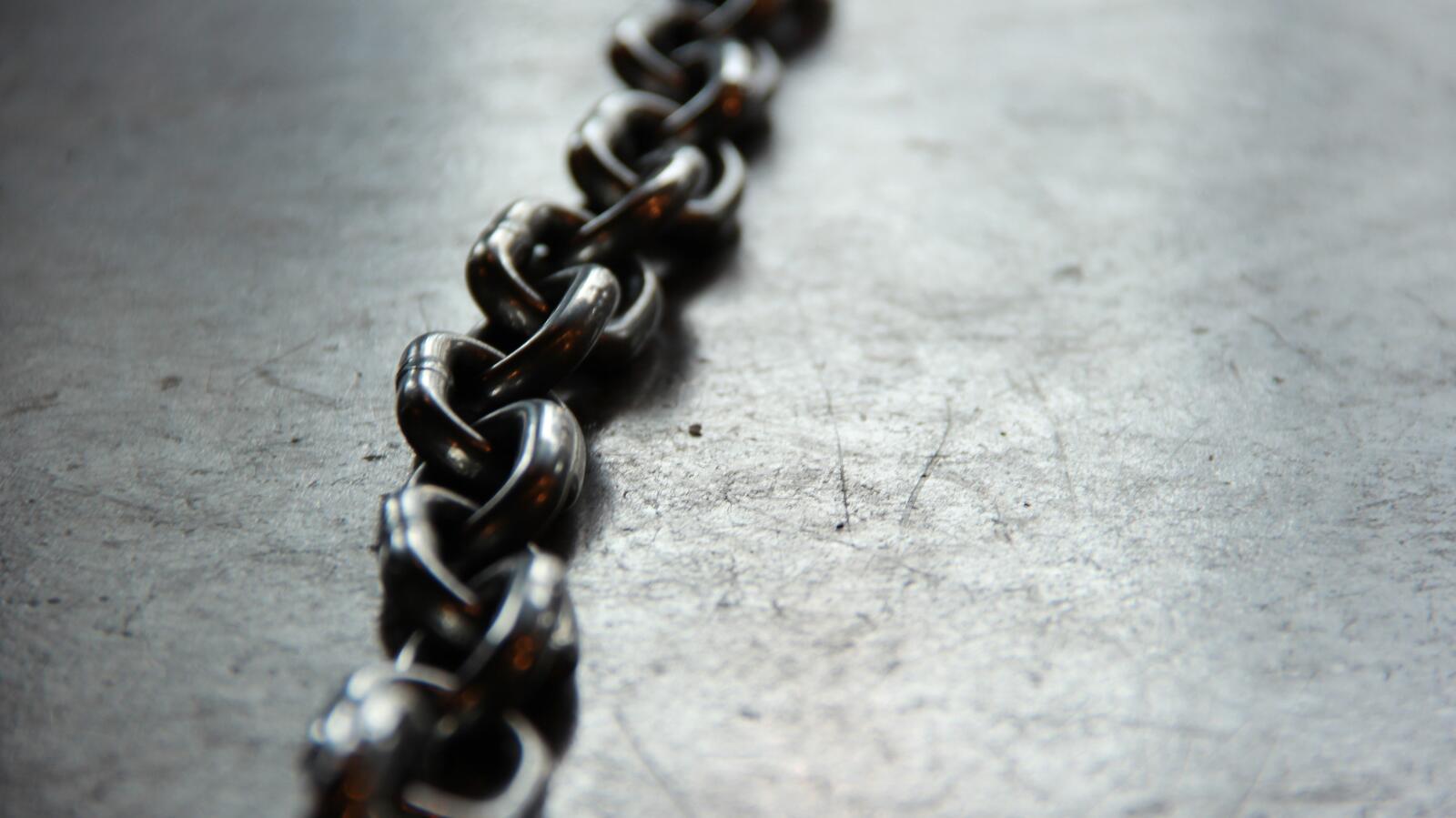 Обои цепь сталь металл на рабочий стол