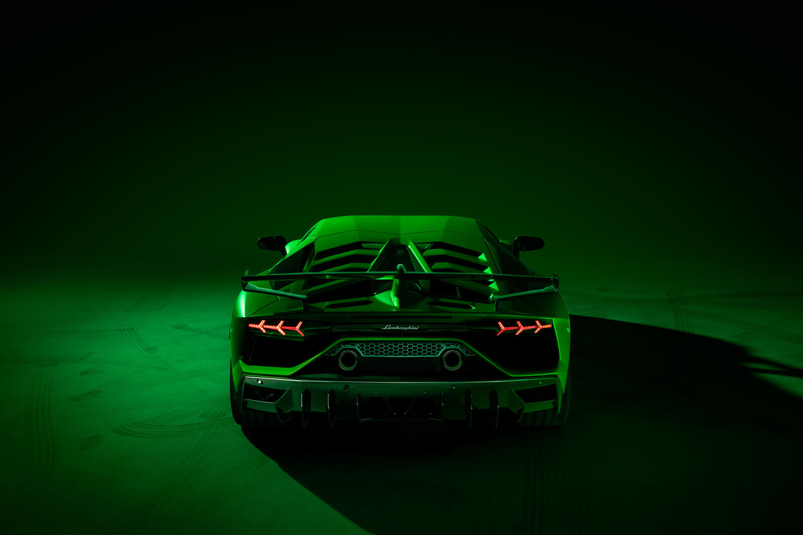 Wallpapers Behance Lamborghini Aventador SVJ 2018 cars on the desktop