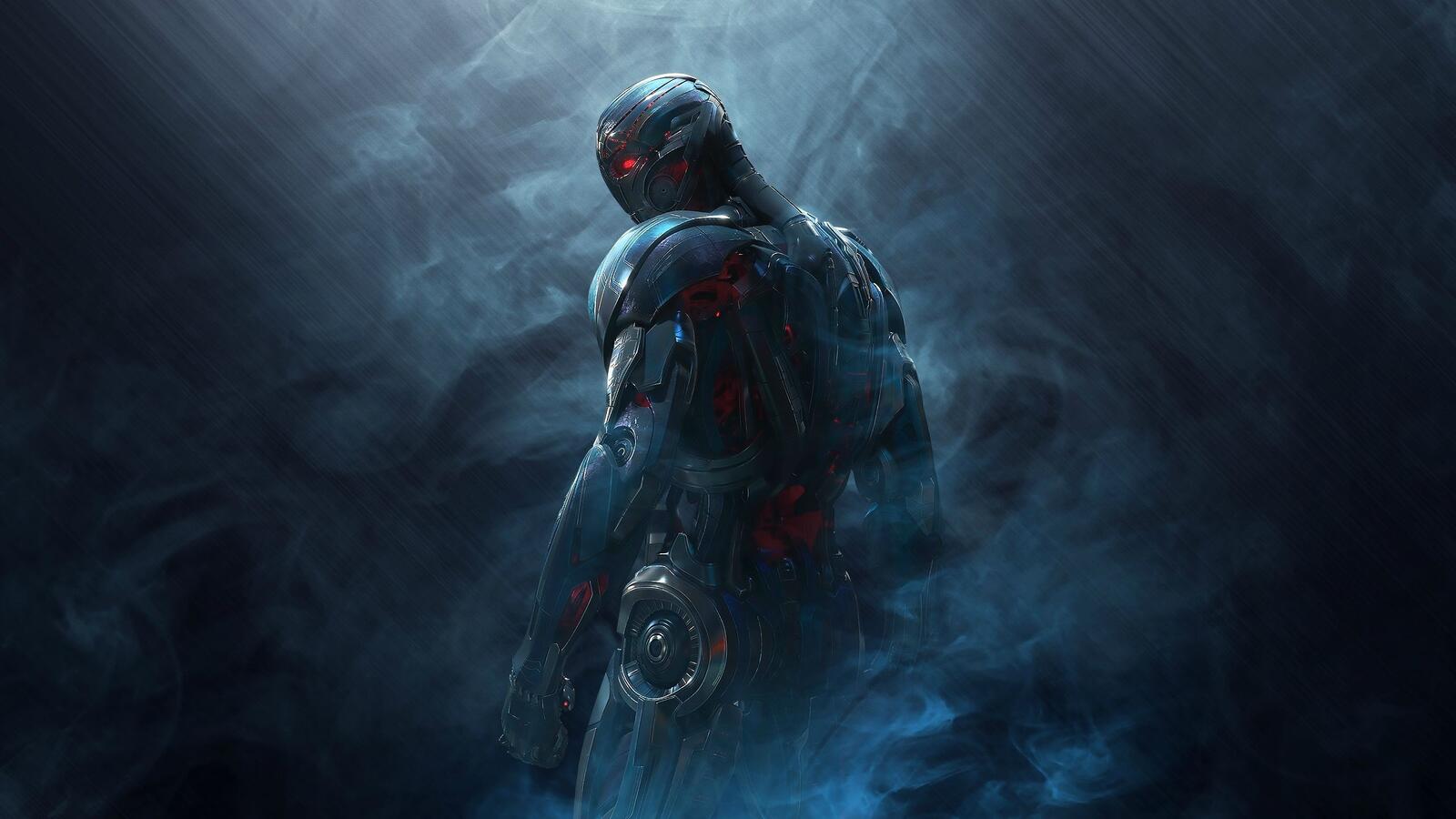 Wallpapers ultron avengers age of ultron fog on the desktop