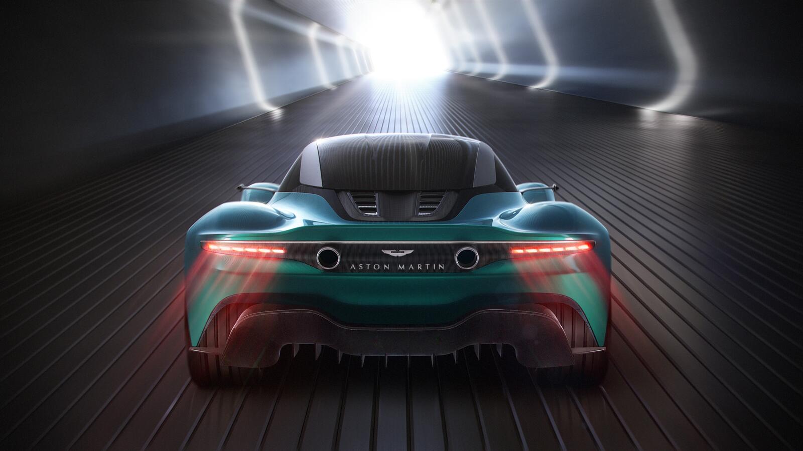 Wallpapers concept aston martin vanish vision view from behind hypercars on the desktop