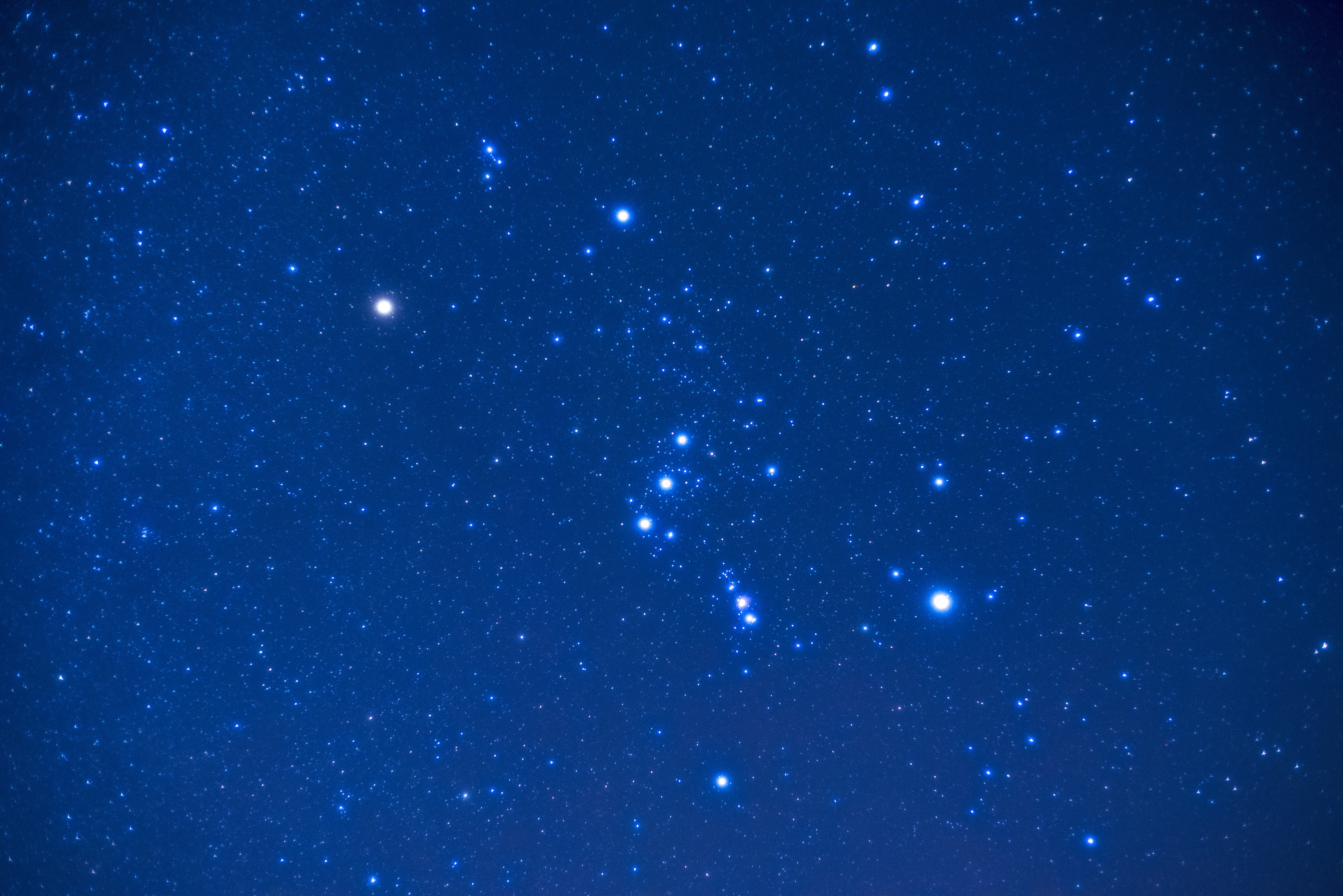 Обои Орион созвездие звездное небо на рабочий стол