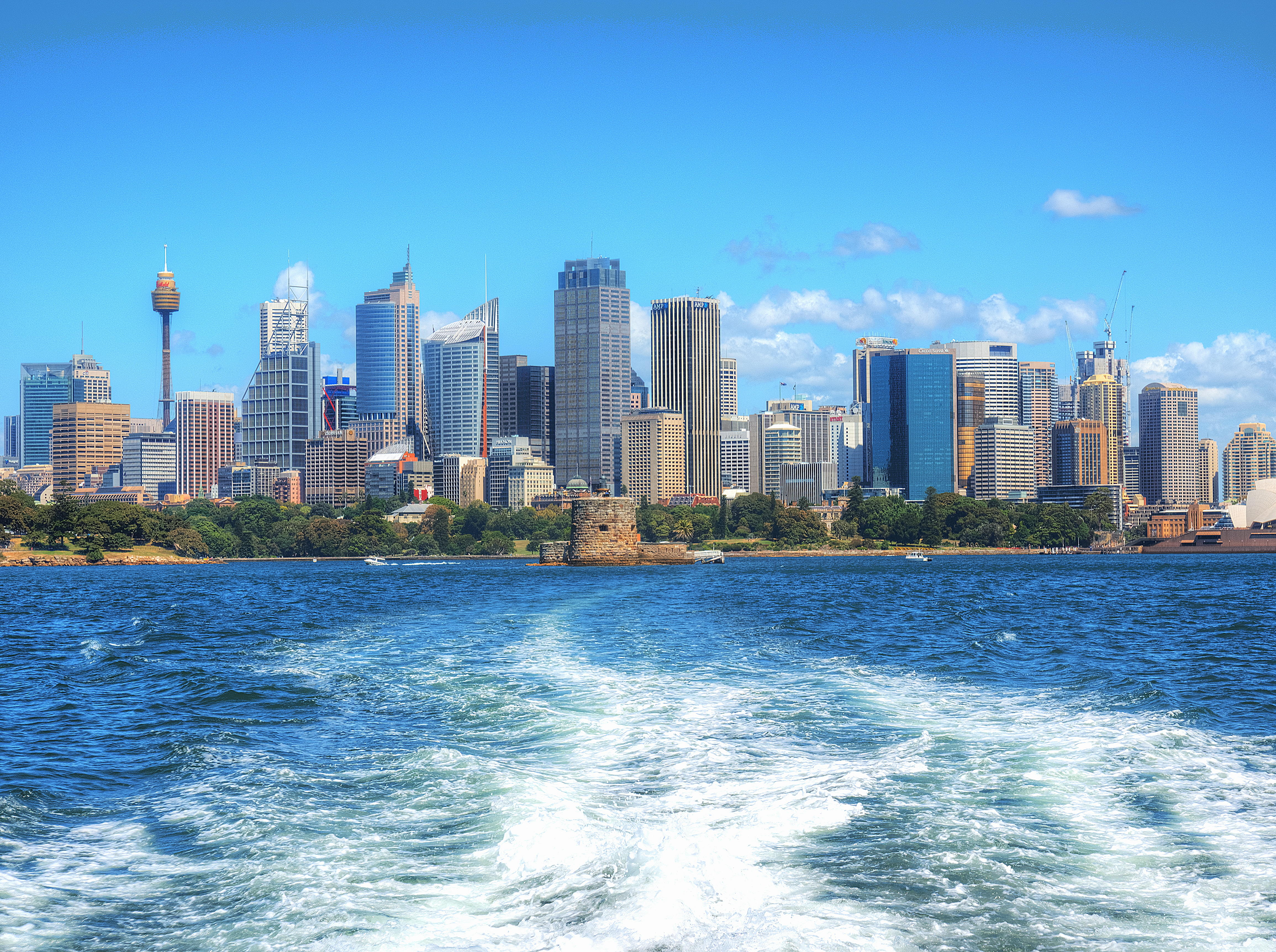 Обои Sydney city Сидней Австралия на рабочий стол