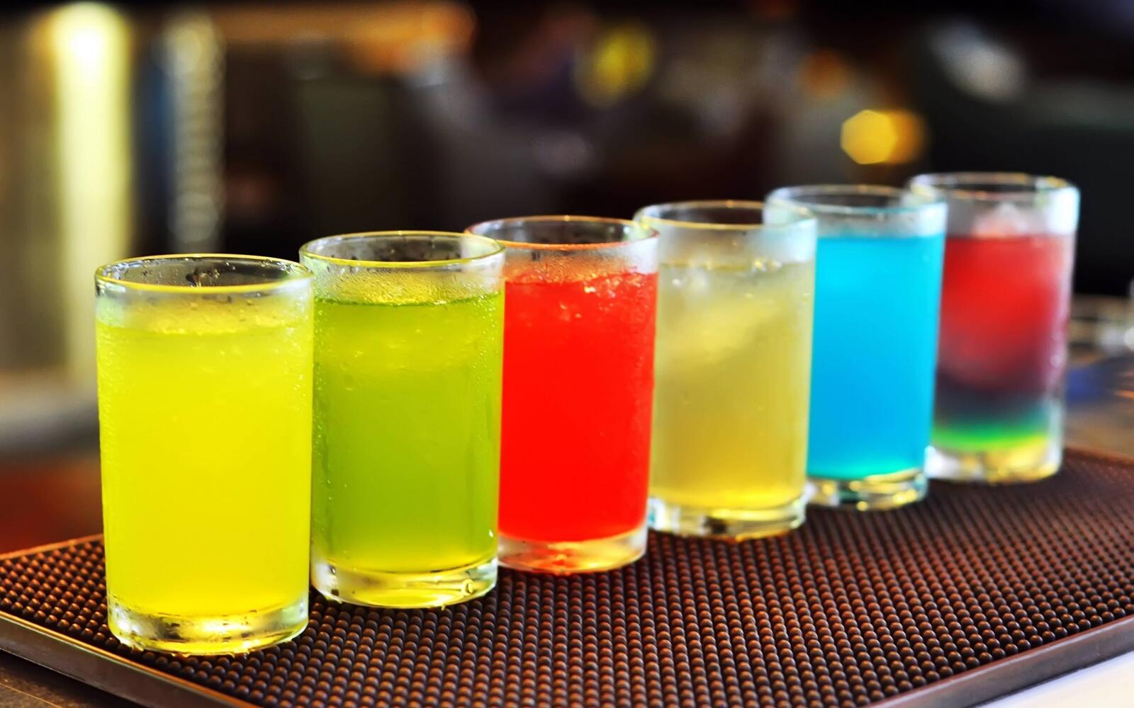 Обои коктейли красочный напитки на рабочий стол