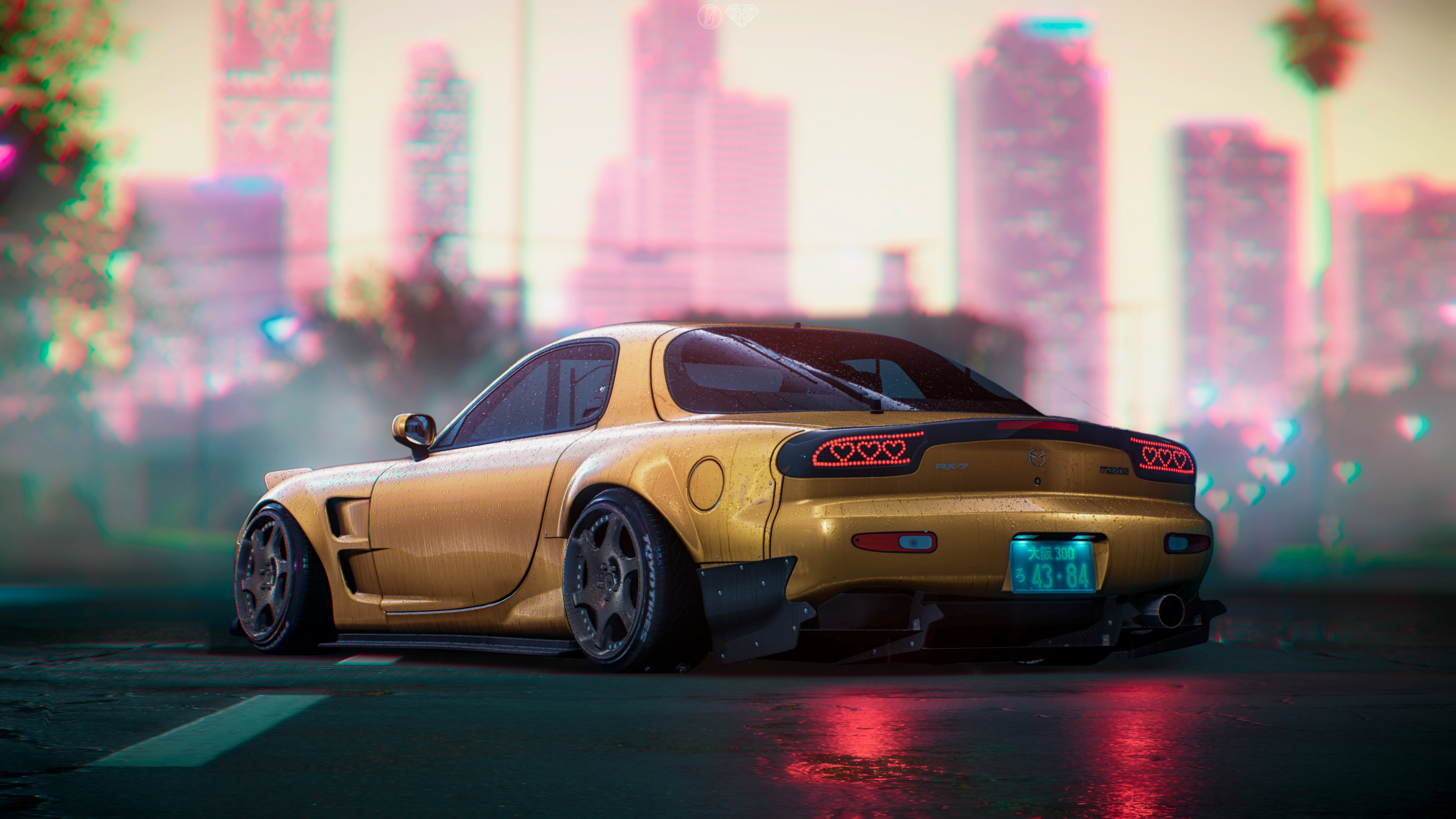 Free photo The Mazda RX7 from Neural Net
