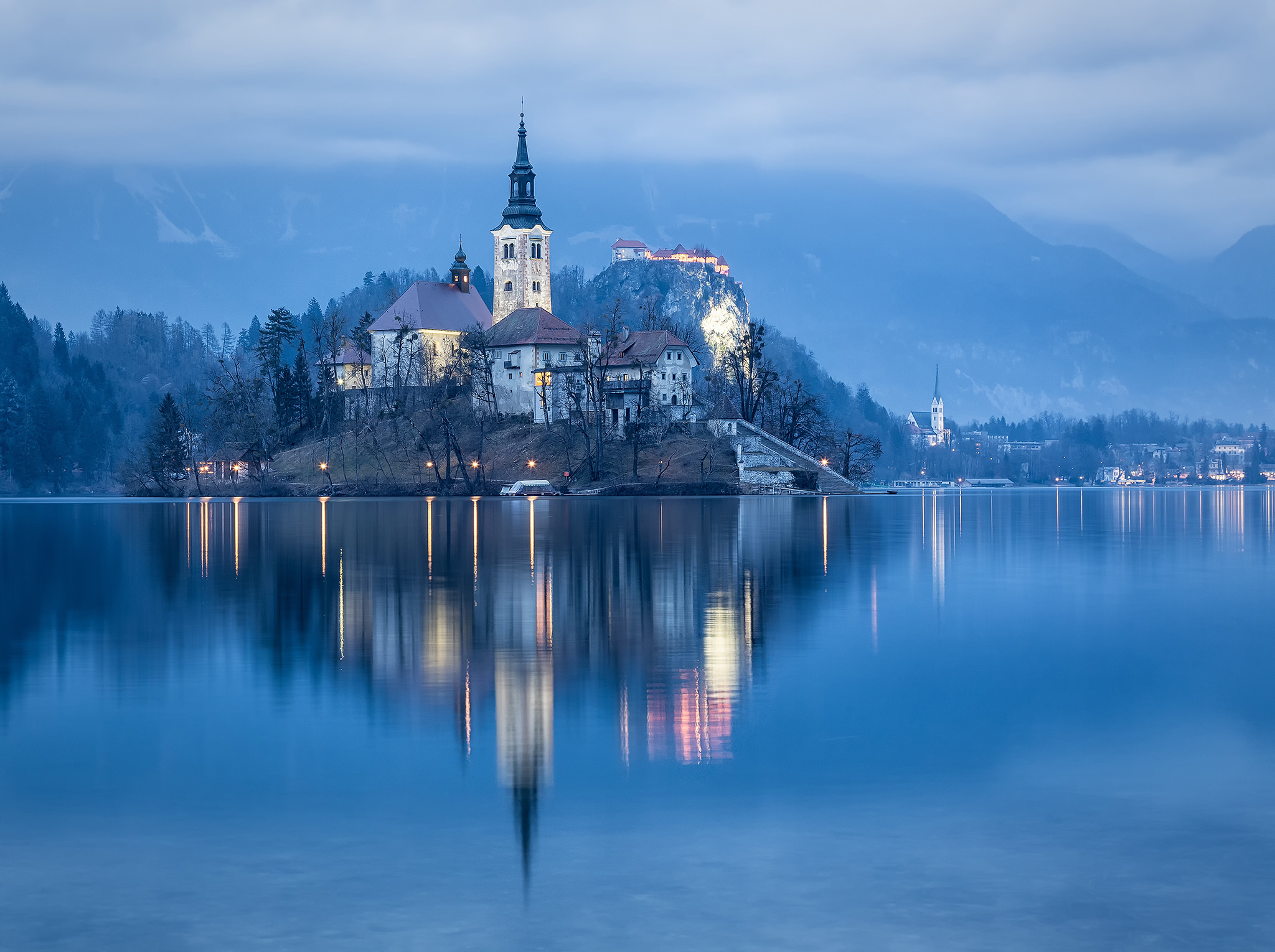 Free photo Lake bled in Slovenia
