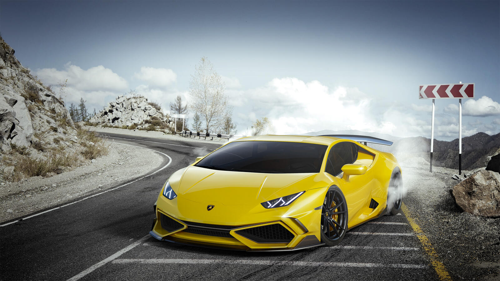 Wallpapers Lamborghini Behance Lamborghini Huracan on the desktop