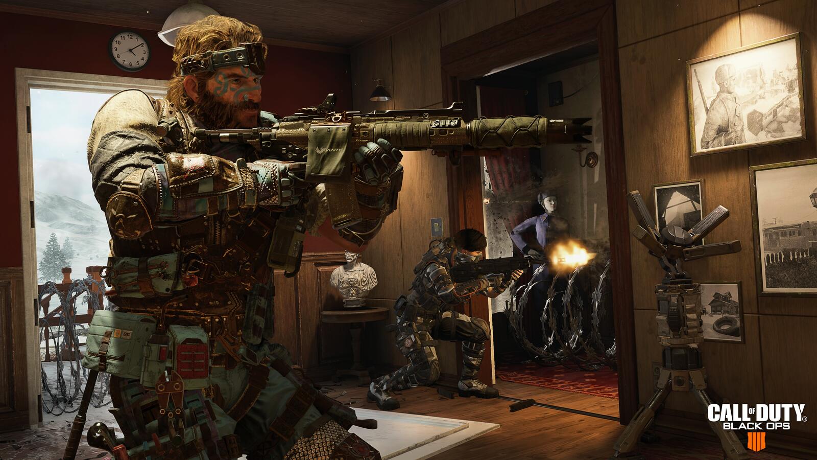 Wallpapers call of duty black ops 4 weapons the 2018 Games on the desktop