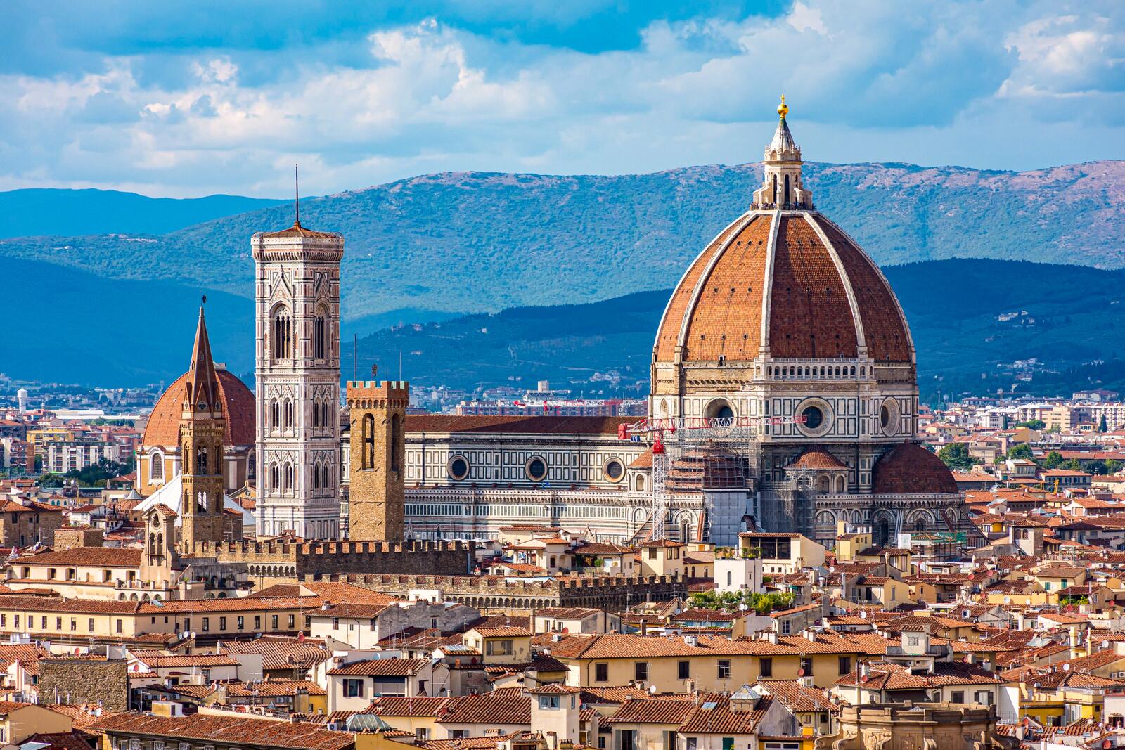 Wallpapers cities florence cathedral on the desktop