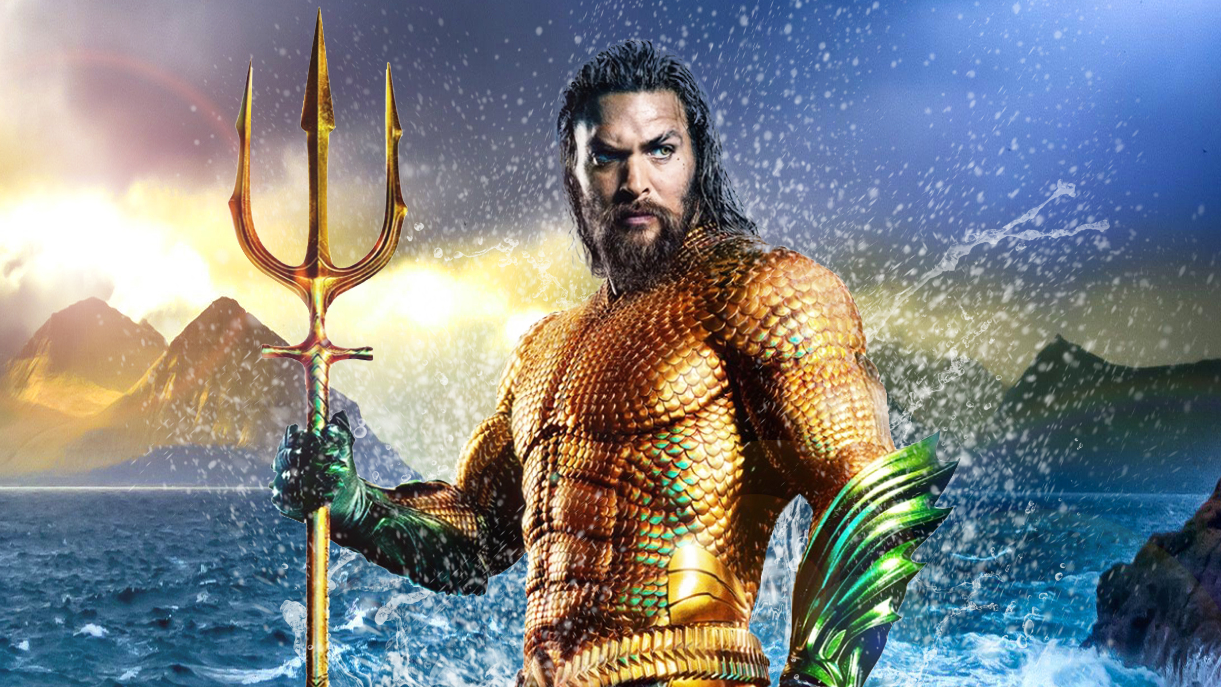 Photo Aquaman superheroes Behance - free pictures on Fonwall.