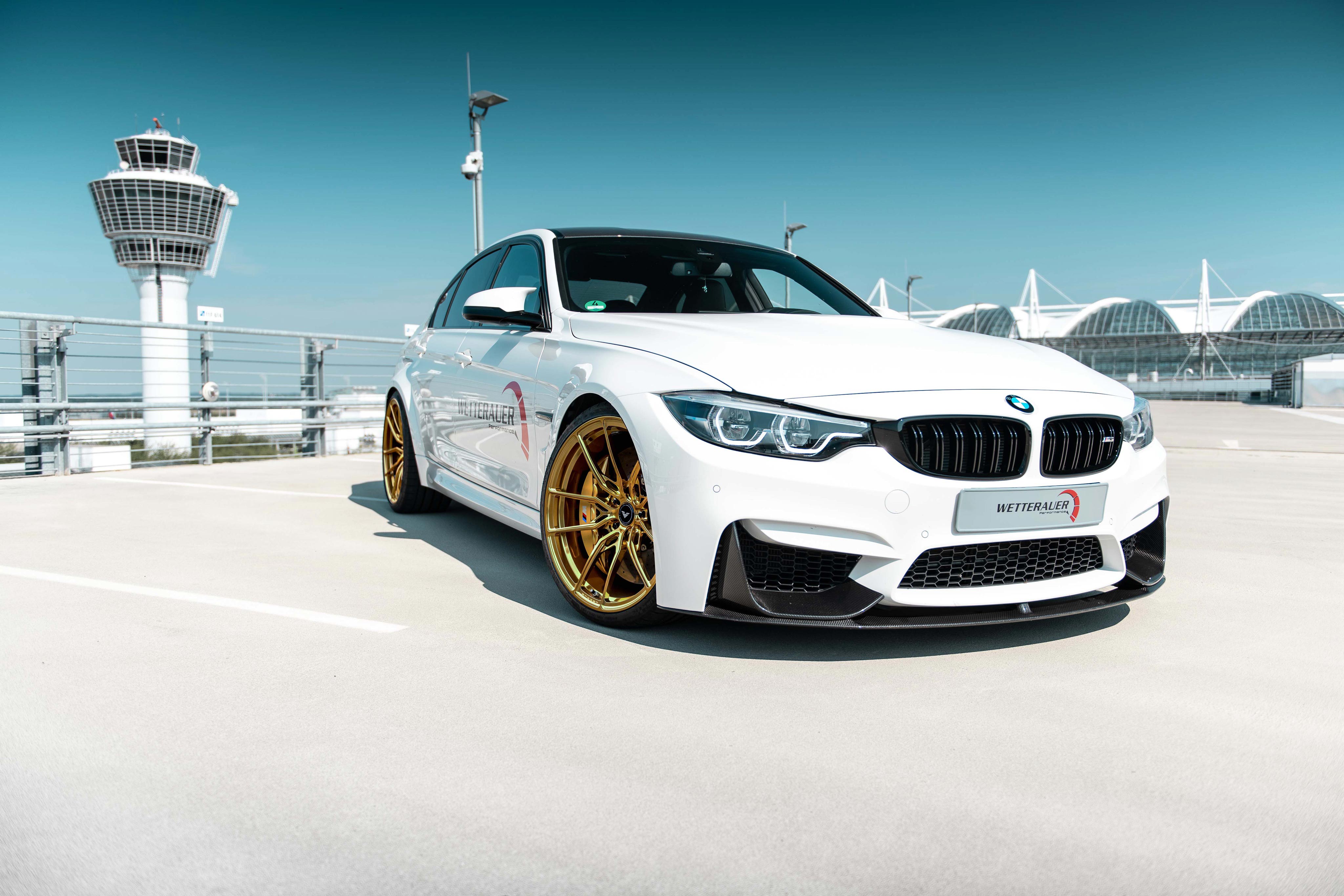 Wallpapers cars BMW M3 2018 cars on the desktop