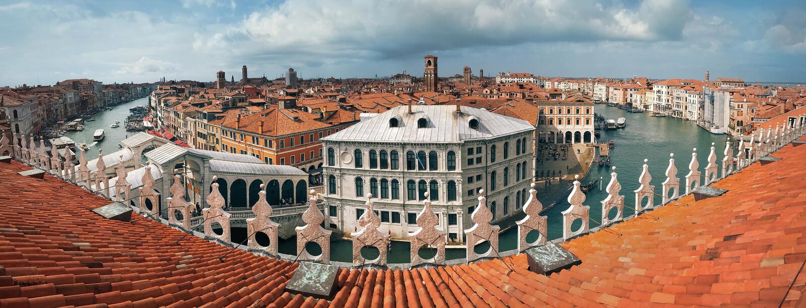 Wallpapers Venice panorama cities on the desktop