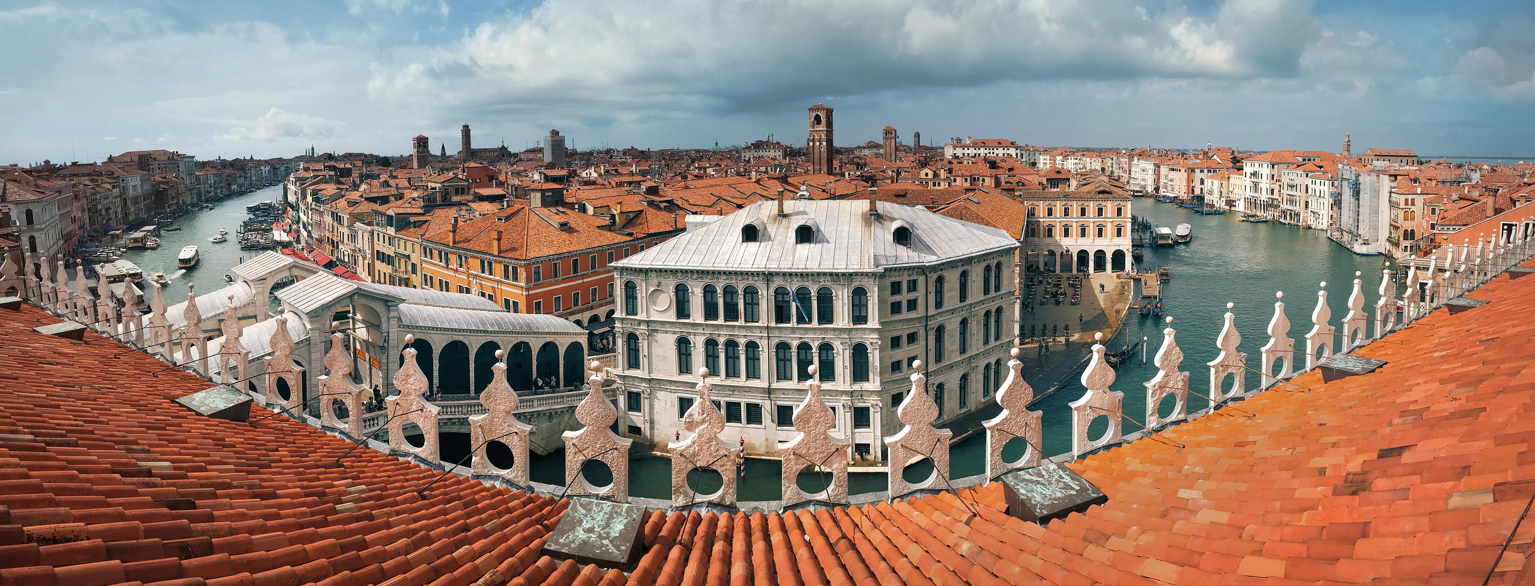 桌面上的壁纸威尼斯 全景图 城市