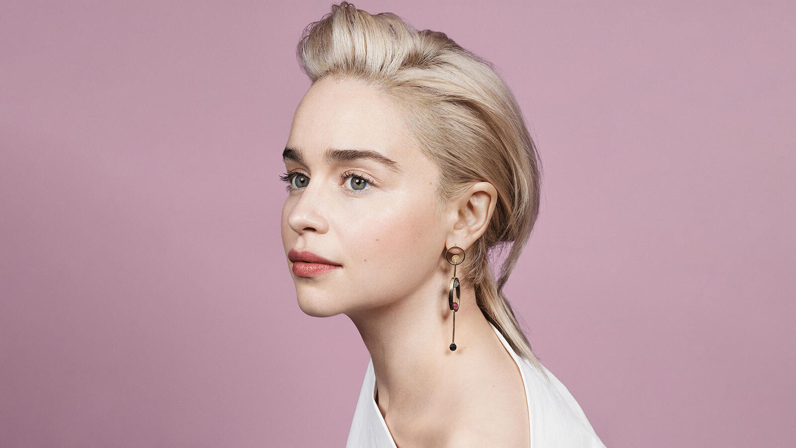 Wallpapers Emilia Clarke celebrities blonde hair on the desktop