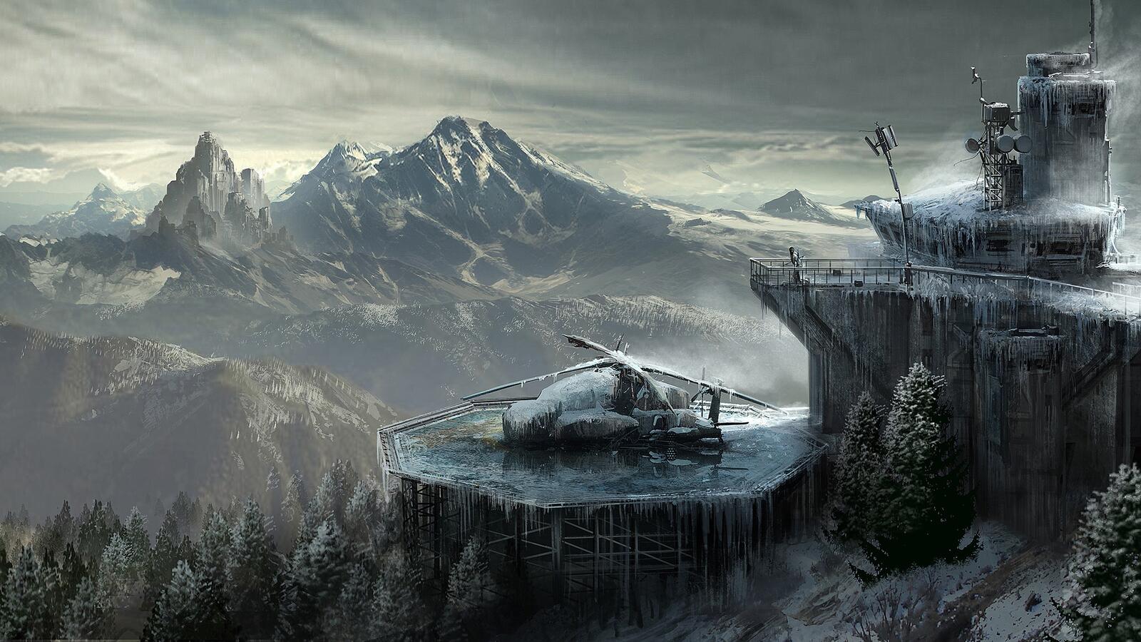 Wallpapers tomb raider ice games on the desktop