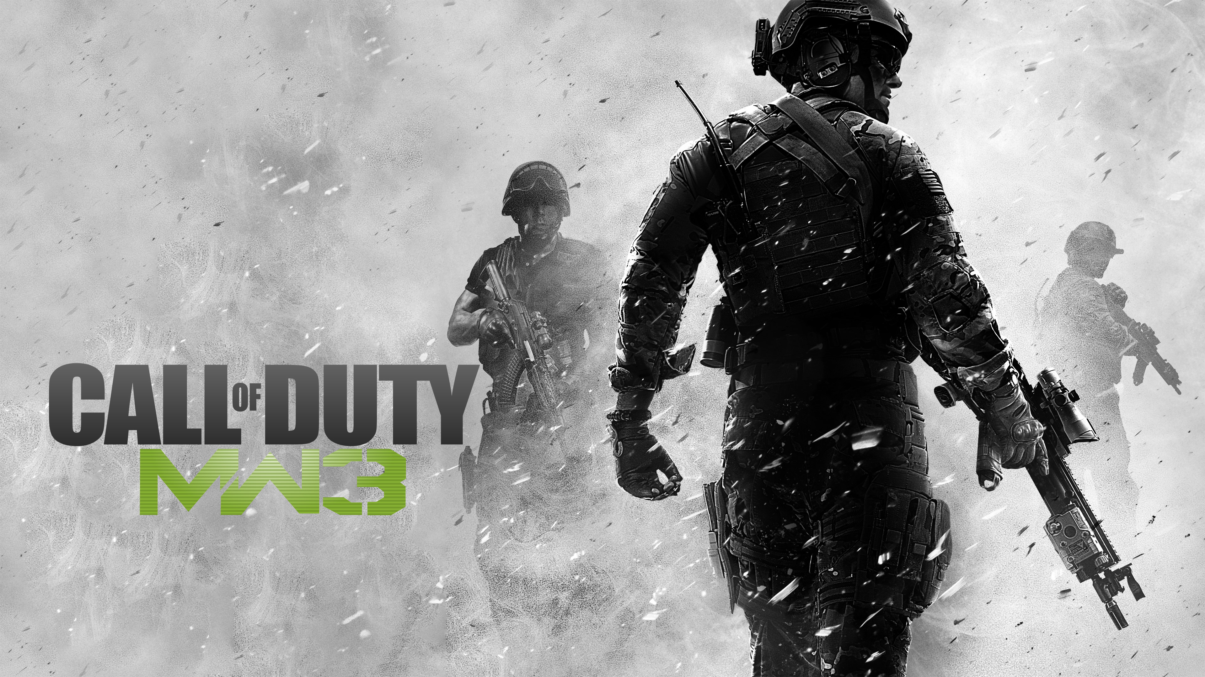 Wallpapers call of duty games soldiers on the desktop