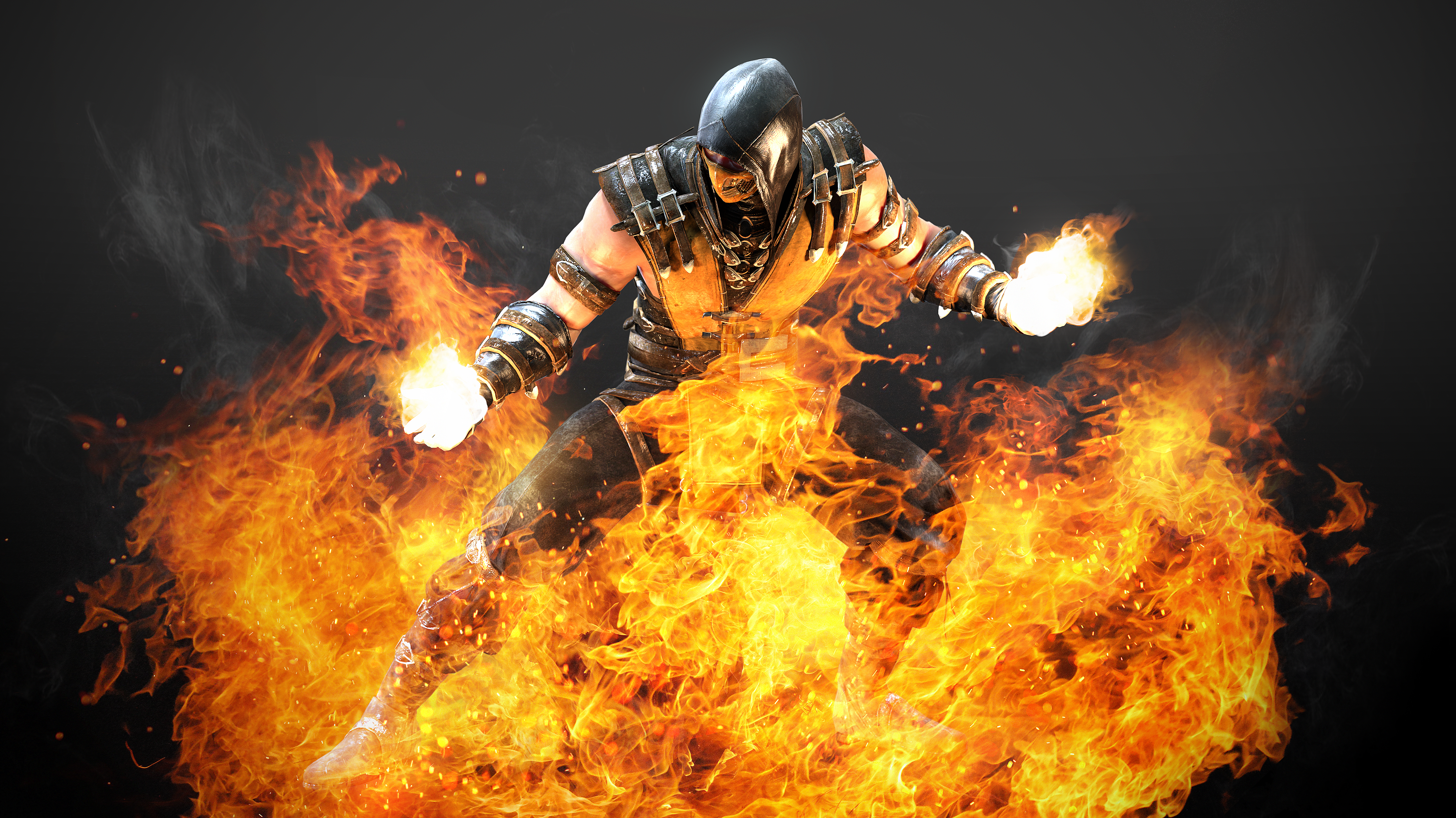 Mortal Kombat 11 огонь