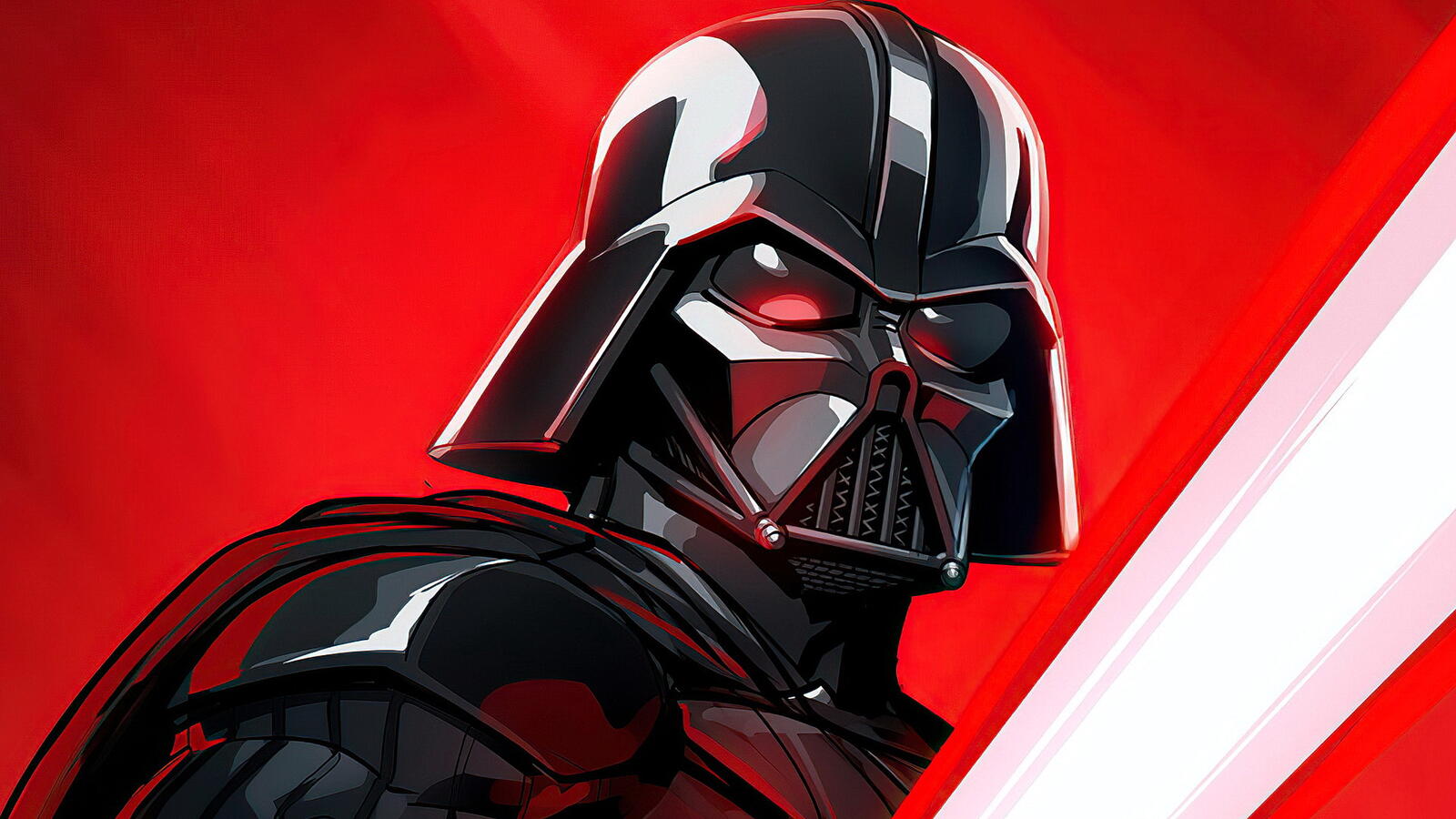Free photo Drawing of Darth Vader