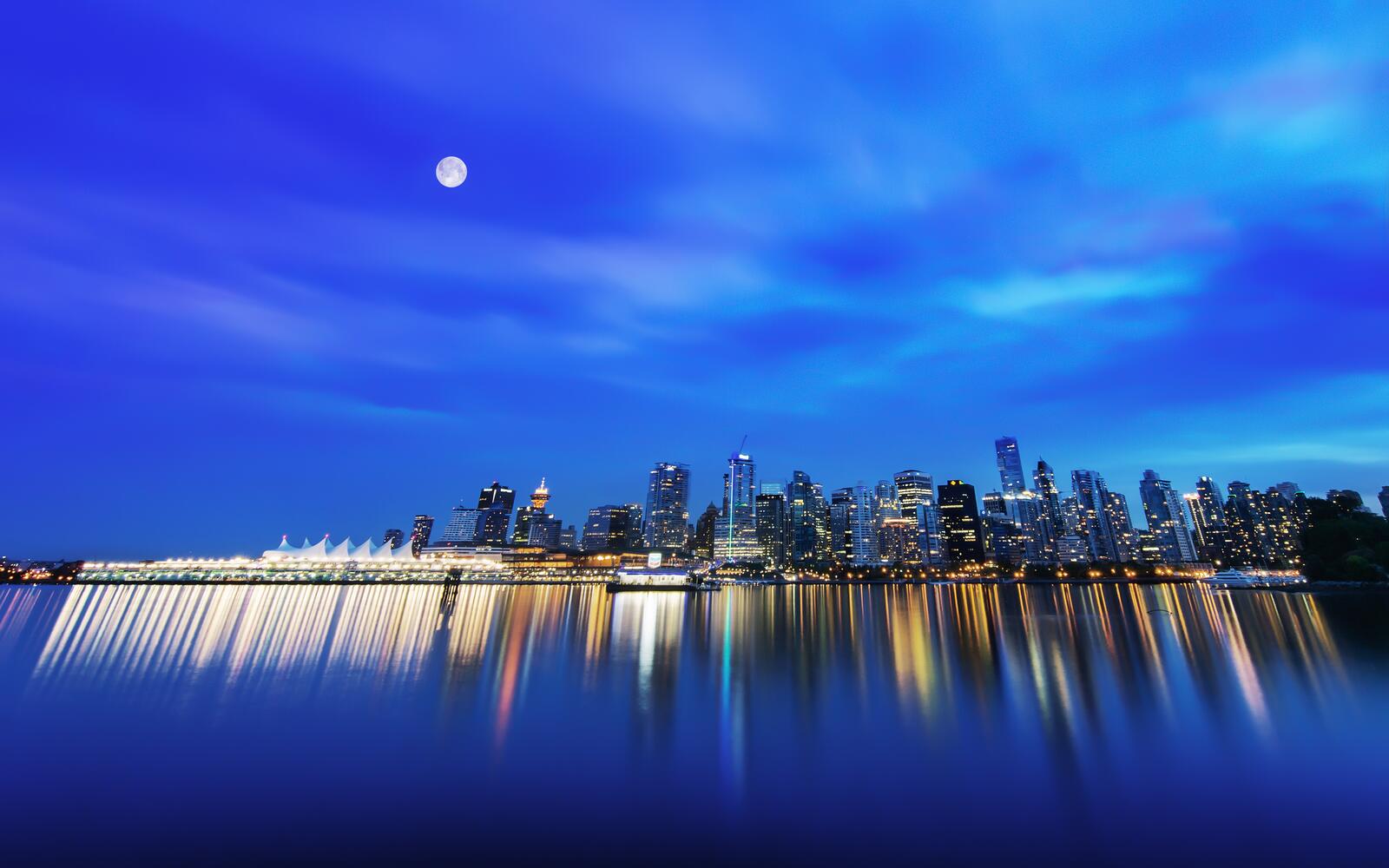 Wallpapers canada vancouver cityscape on the desktop