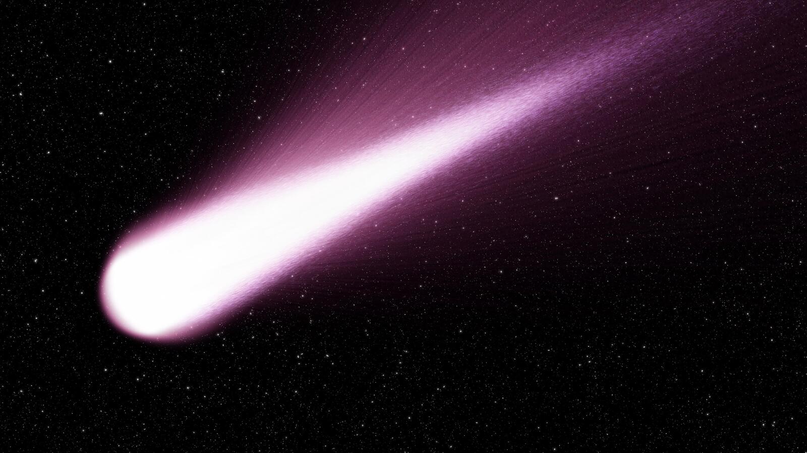 Обои галактика комета астрономия на рабочий стол