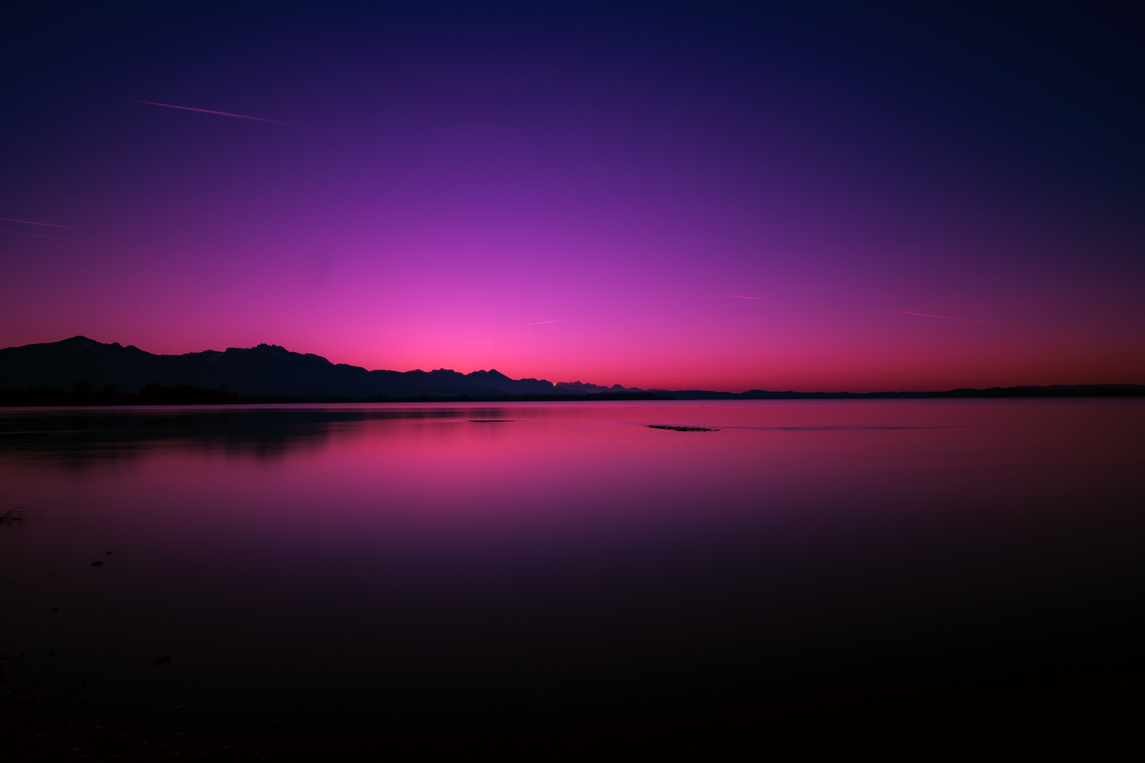 Wallpapers horizon twilight landscapes on the desktop